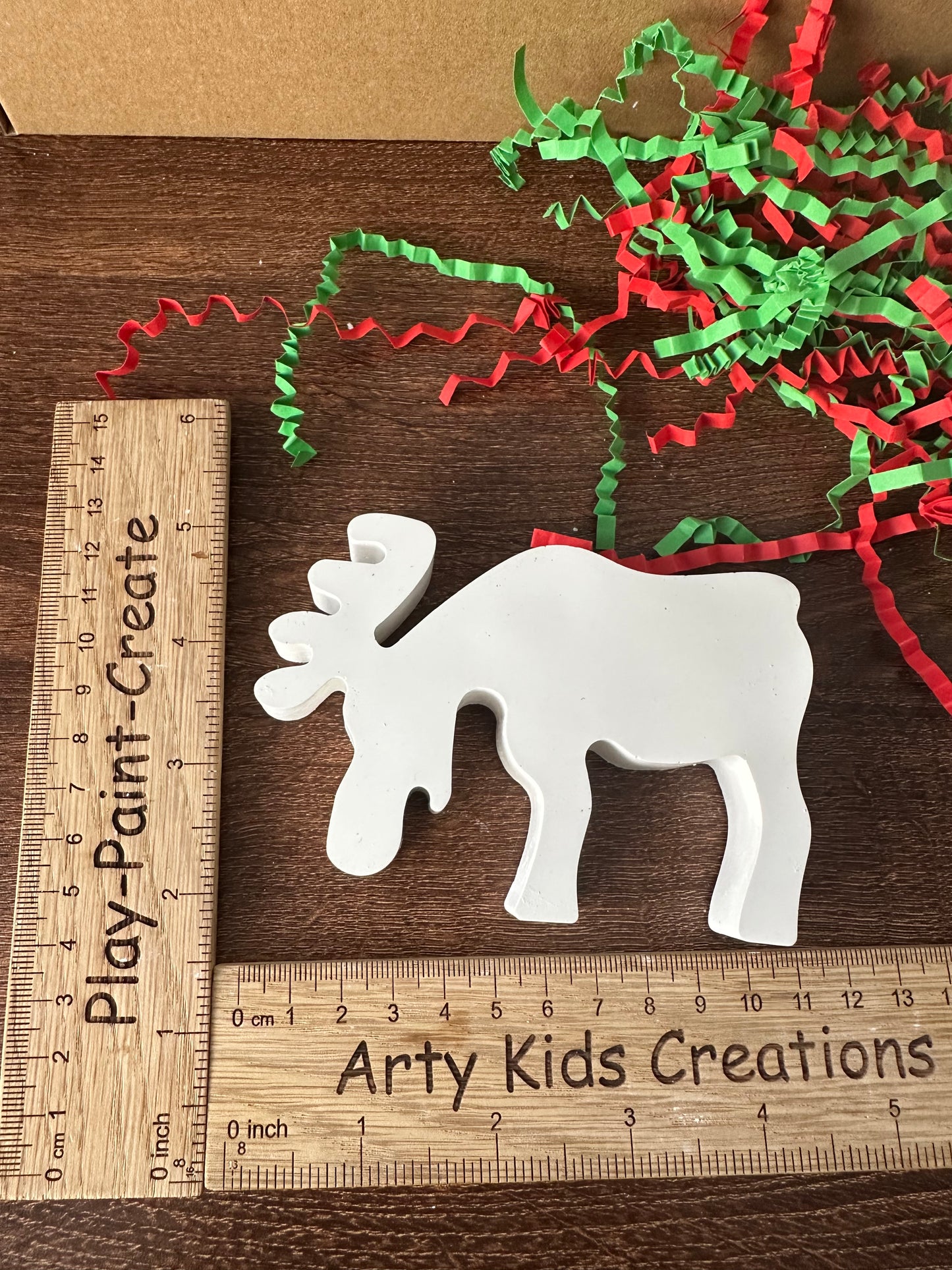 Paint Your Own Stag/Reindeer Craft Set ~ Present ~ Christmas Tree ~ Stocking Filler ~ Xmas Eve Box