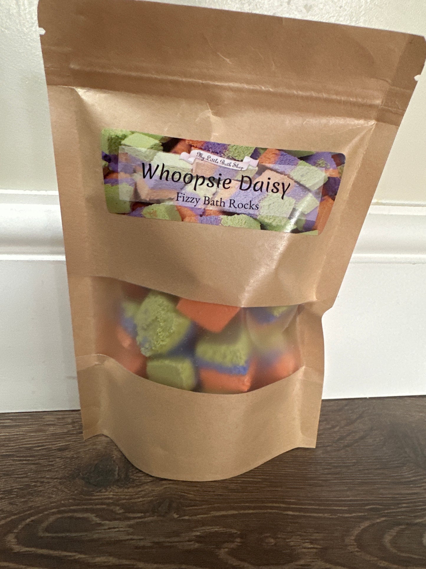 Whoopsie Daisy Fizzy Bath Rocks~ Exotic Fruits Fragrance