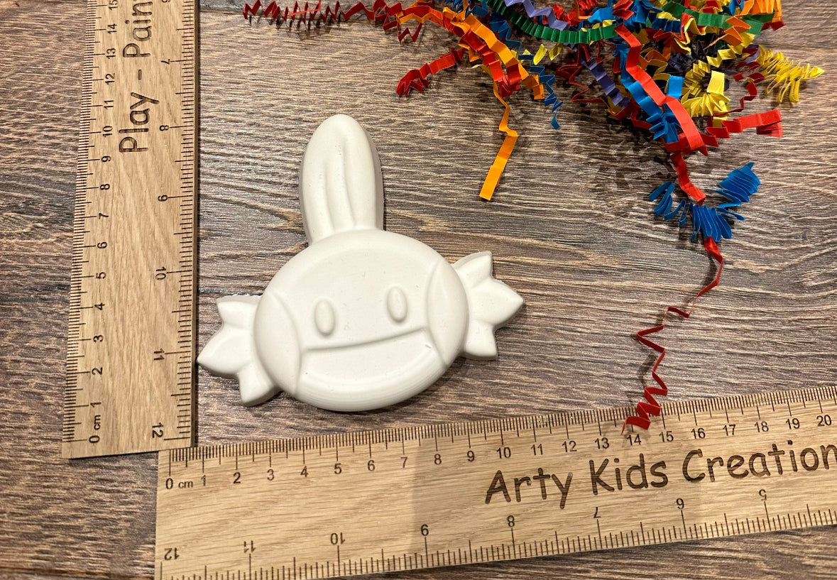 Pokémon Inspired Party Bag Favours ~ Painting Set ~ Party Pack ~ Kids Craft Set ~ Paint your Own~ Axolotl
