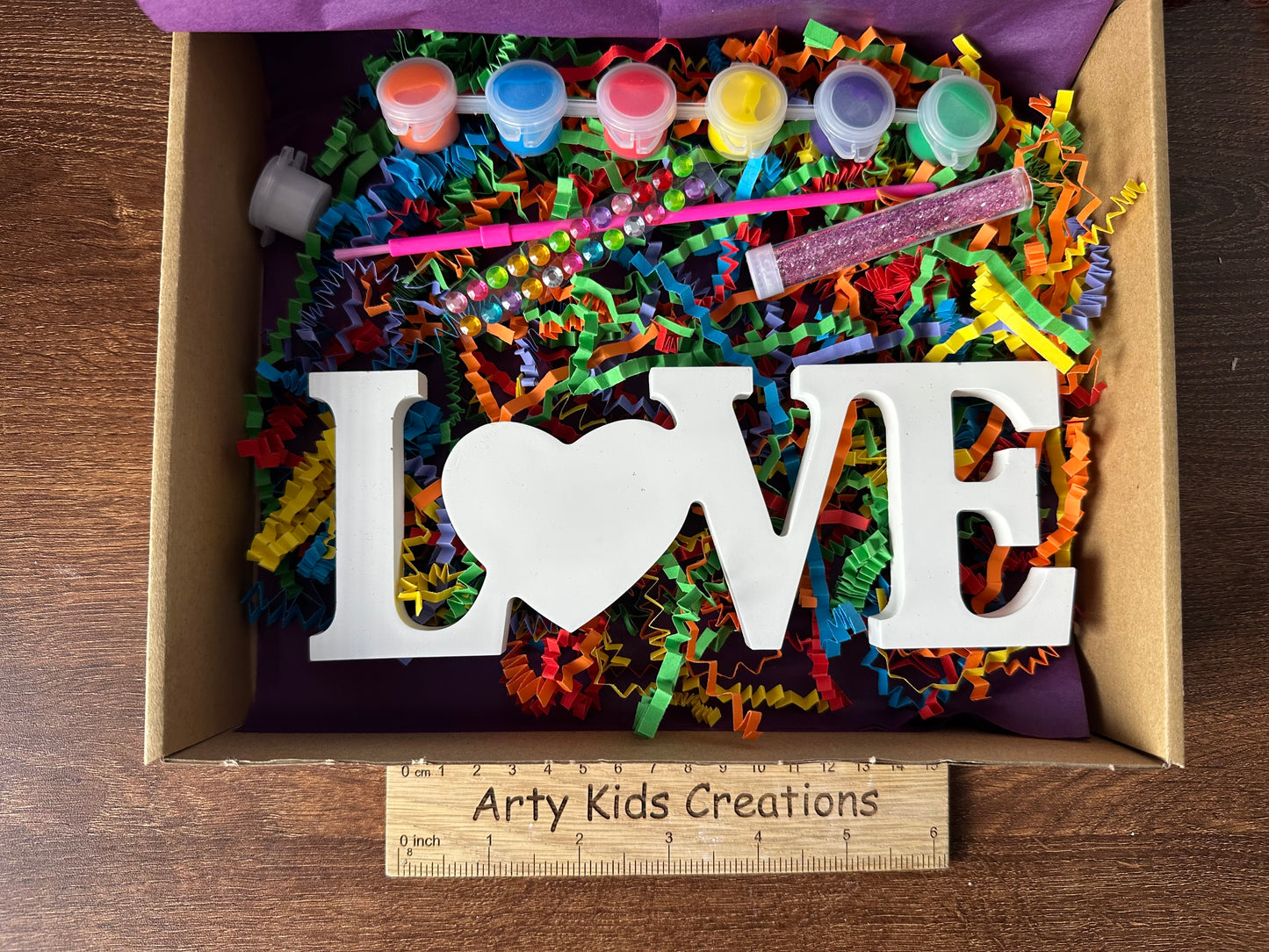 Paint Your Own Love Sign/Word Craft Set~ Wedding Gift ~ Valentines ~ Hobby ~ Wedding Favour