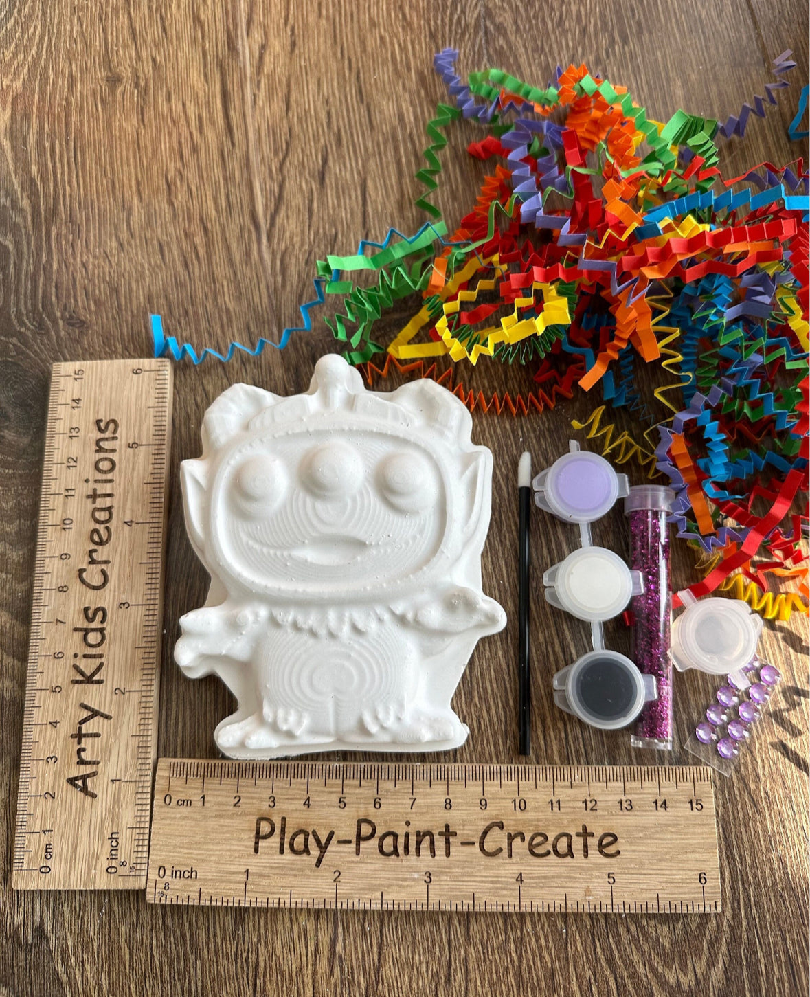 Paint Your Own Monsters Inc Inspired Party Favour ~ Children’s Crafts ~ Birthday ~ Craft Set ~ Craft Kit~ Party Bag - Sully ~ Mike ~ Boo