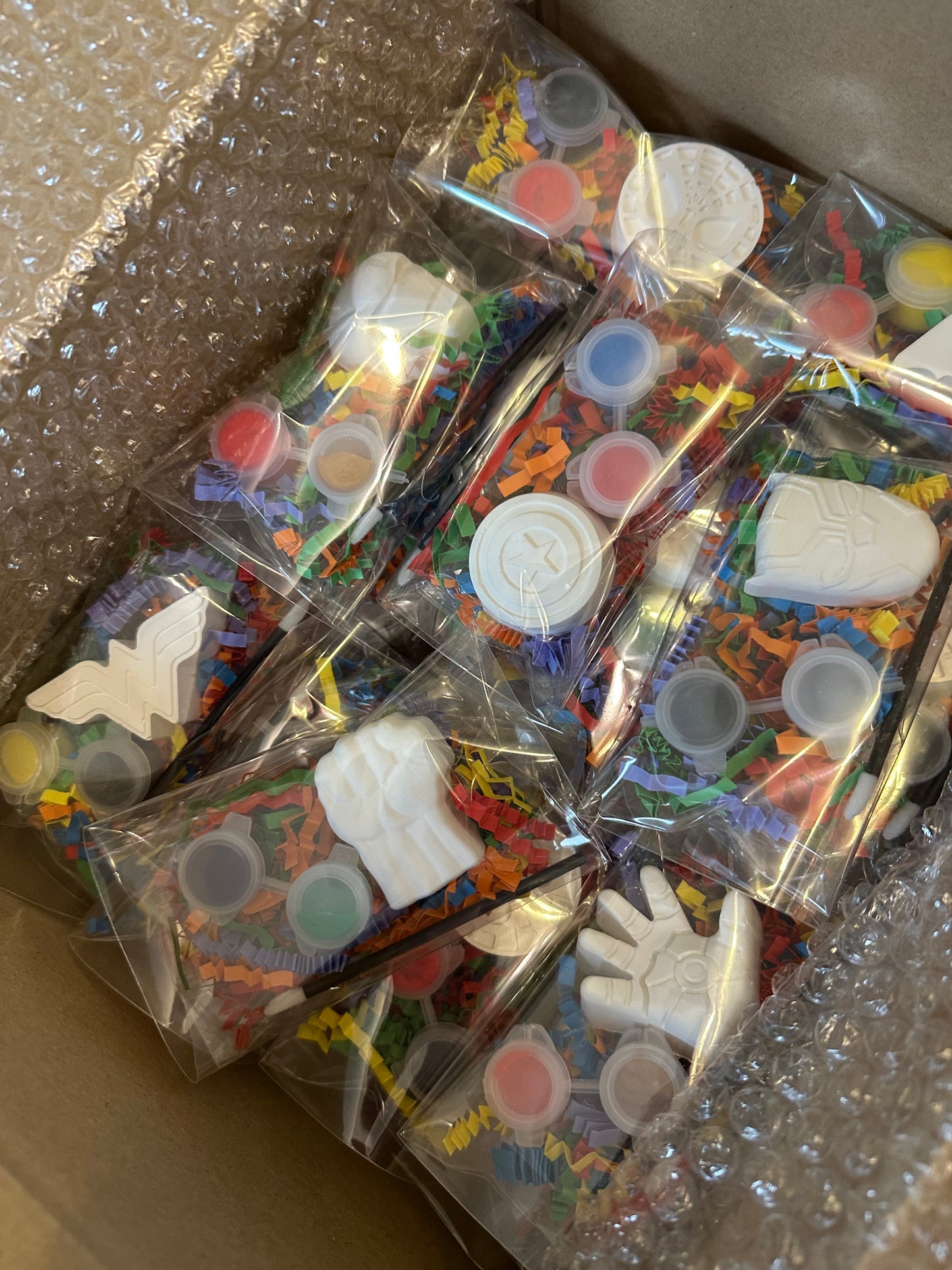 Paint Your Own Mini Superhero