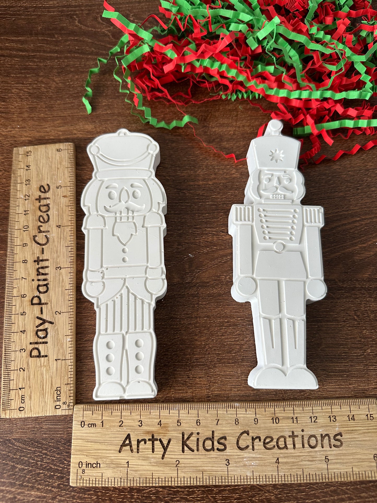 Paint Your Own Christmas Nutcracker Craft Set ~ Present ~ Christmas Tree ~ Snowflake ~ Stocking Filler ~ Xmas Eve Box