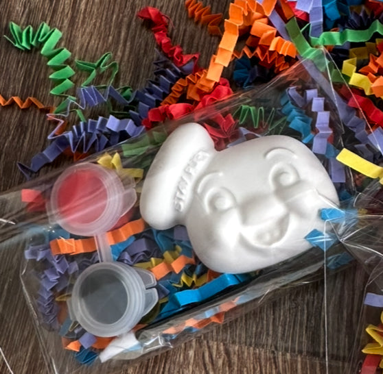 Paint Your Own Ghost Bust Party Favour~ Hobby ~ Who you going to call?