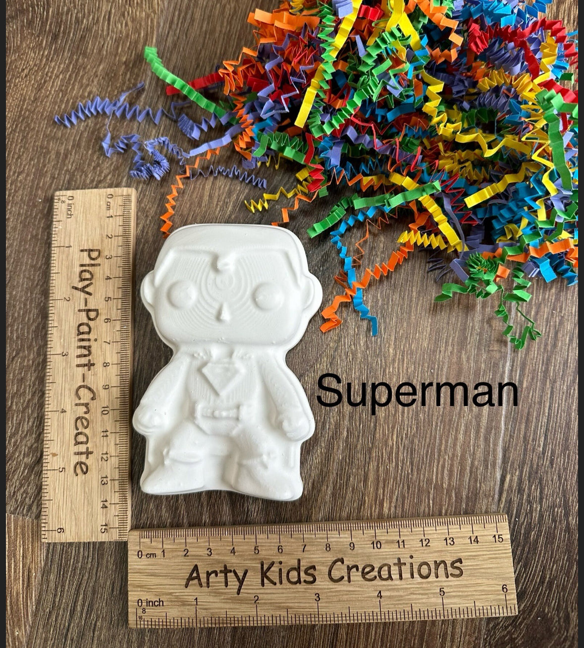 Paint Your Own Superhero Party Favour