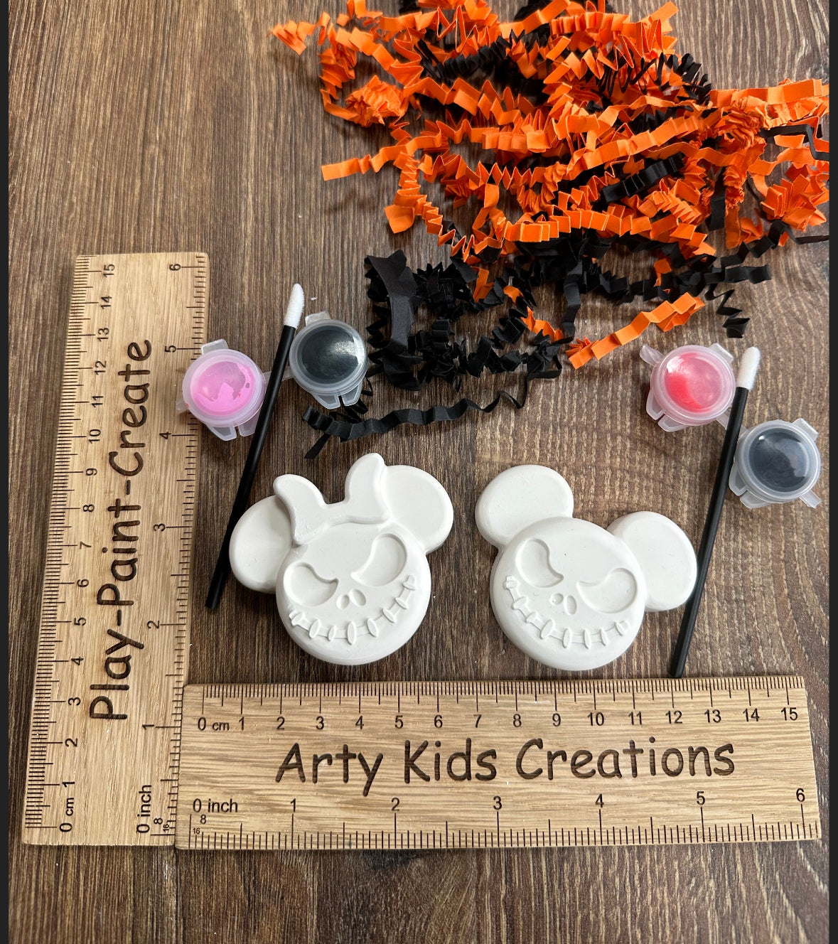 Paint Your Own Mini Scary Mouse~ Halloween Edition ~ Hobby ~ Party Bag~ Hobby~ Scream Mask~ Trick or Treat~ Scary Movie