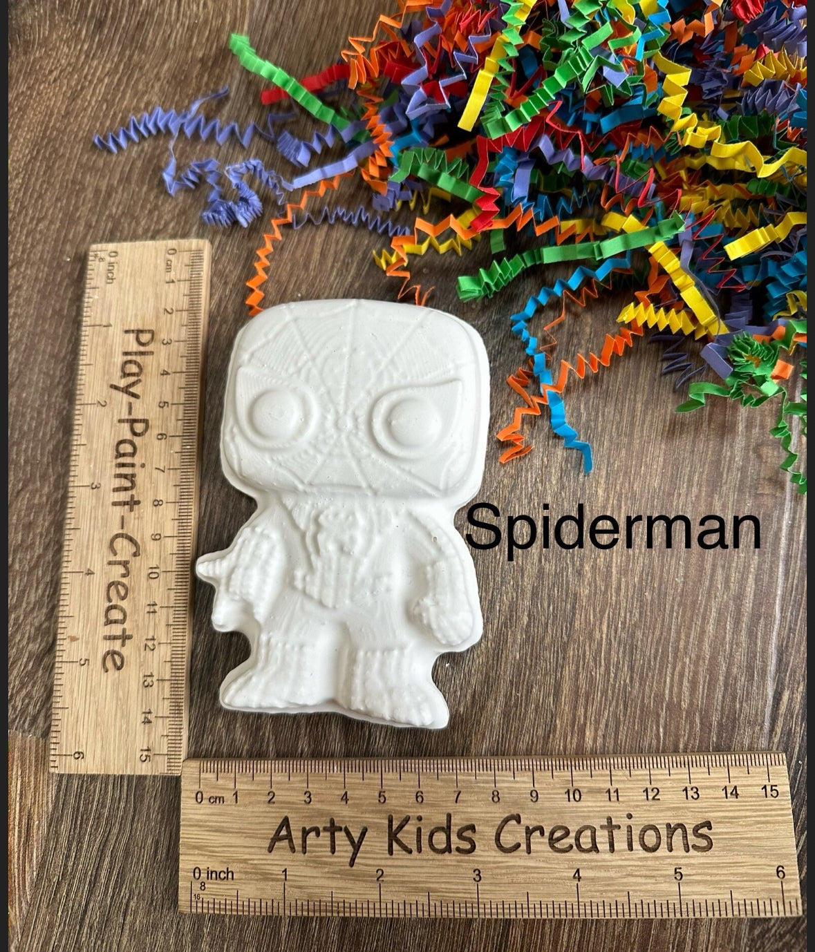 Paint Your Own Superhero Party Favour