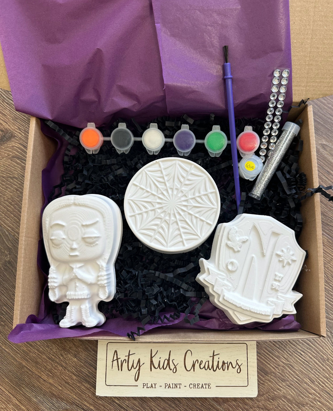 Paint Your Own Goth Family Gift Set