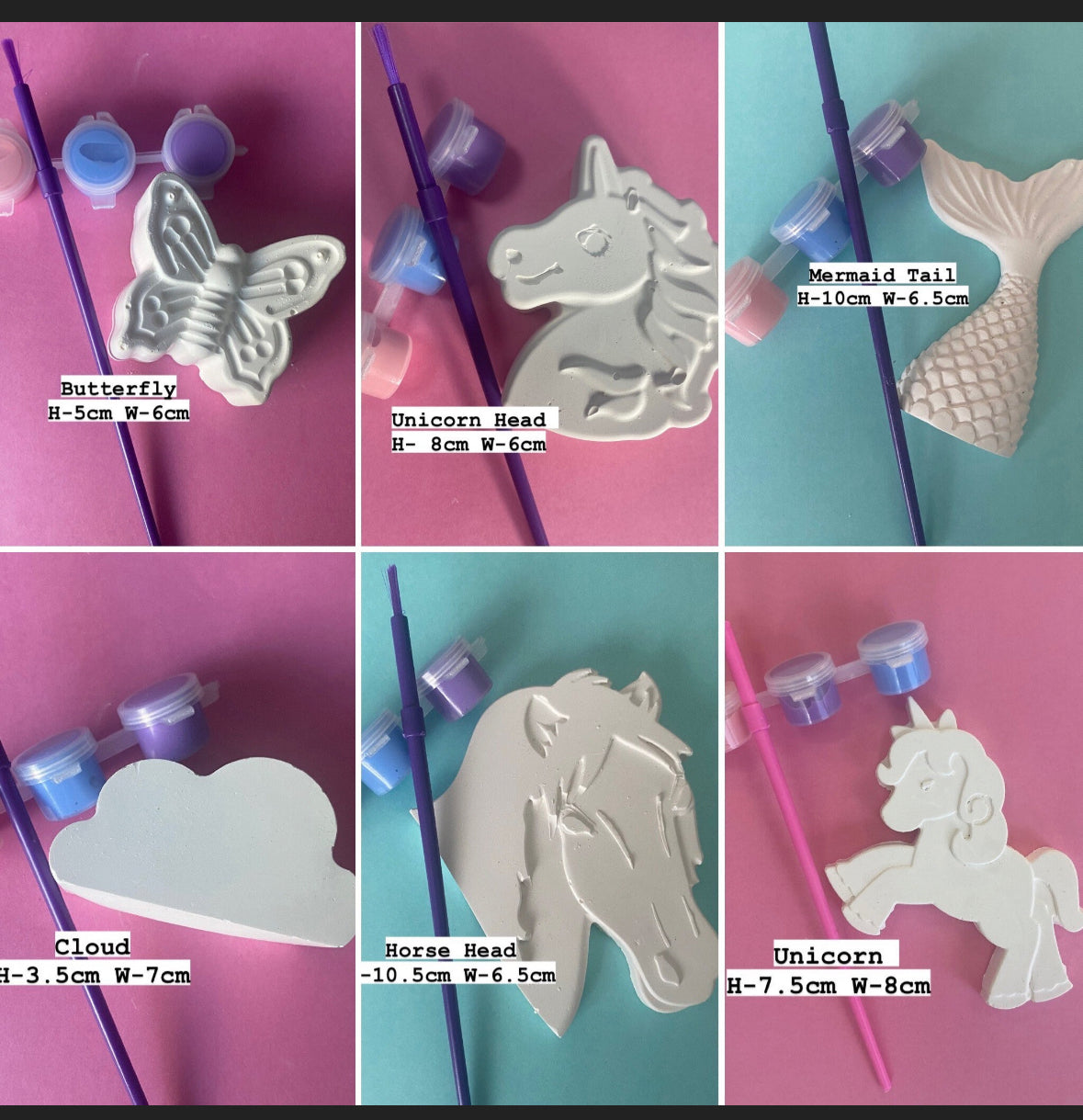 Party Bag Favours ~ Painting Set Party Pack ~ Kids Craft Set ~ Children’s Paint Gift Set Party Favours ~ Paint your Own~ Rainy Day Activity