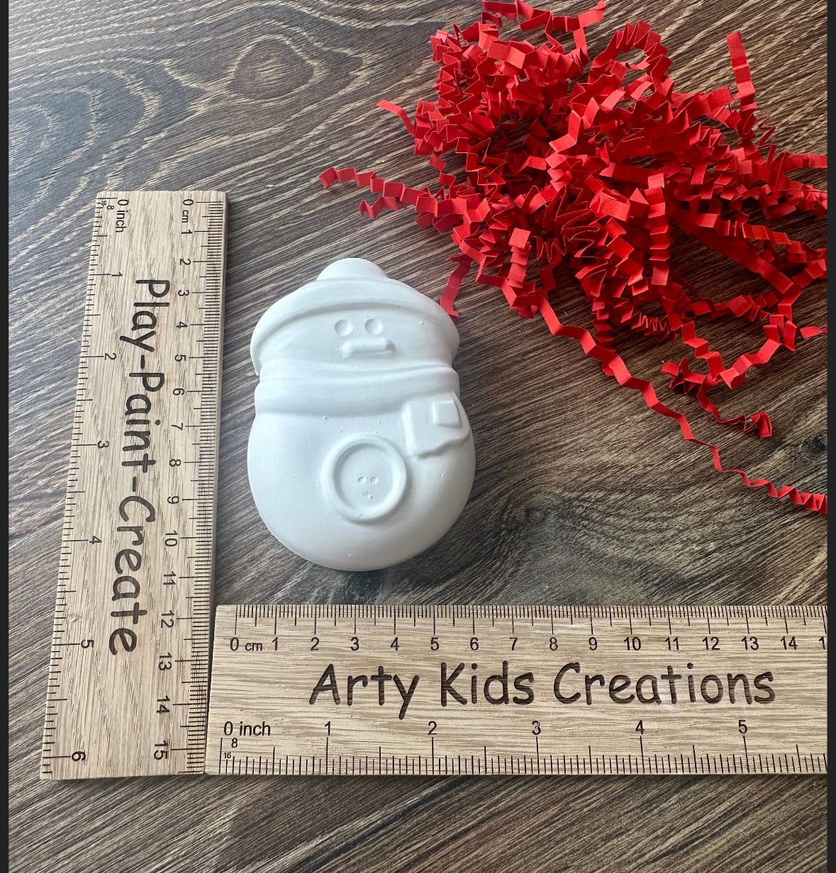 Paint Your Own Christmas Craft Set ~  Santa~ Reindeer ~ Sleigh~ Snowflake~  Snowman~ GingerBread Man~  Xmas Eve box ~ Stocking Filler