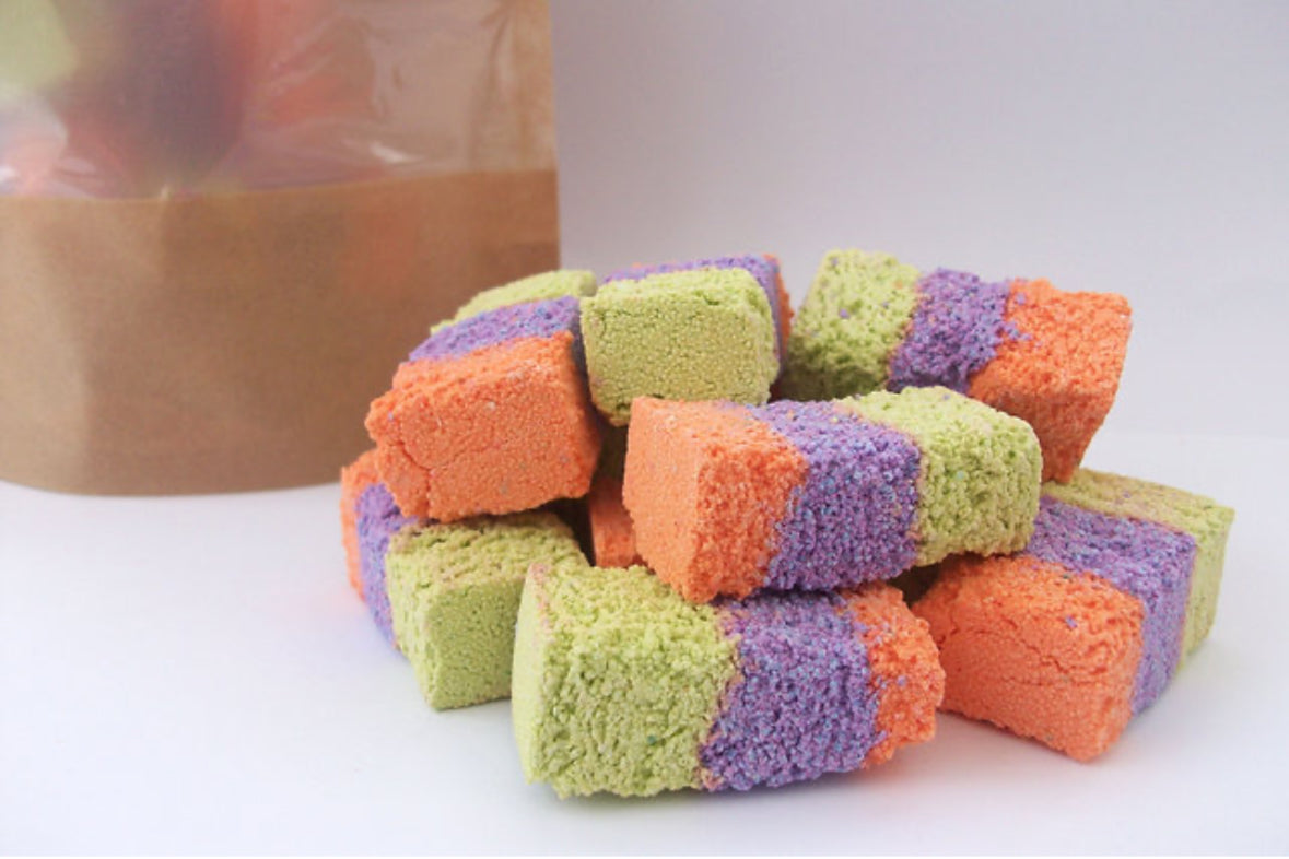 Whoopsie Daisy Fizzy Bath Rocks~ Exotic Fruits Fragrance