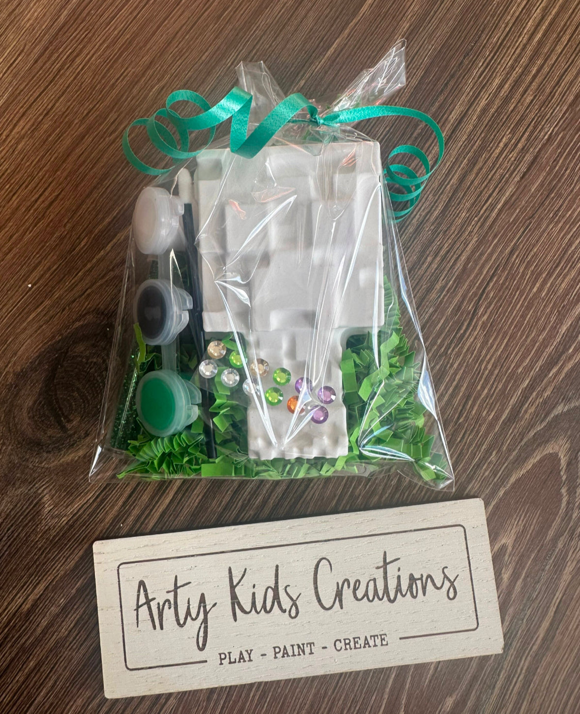 Paint Your Own Minecraft gamer ~ Creep Party Favour