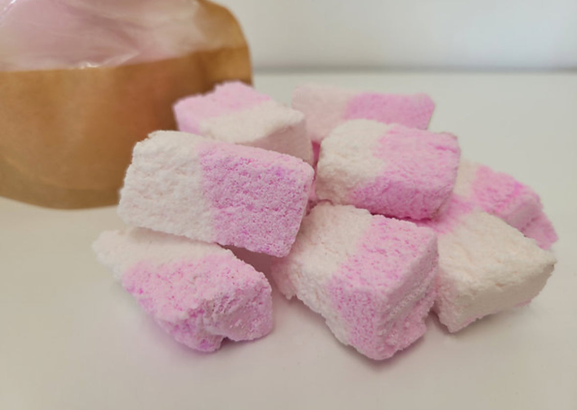 Birthday Cake Fizzy Bath Rocks