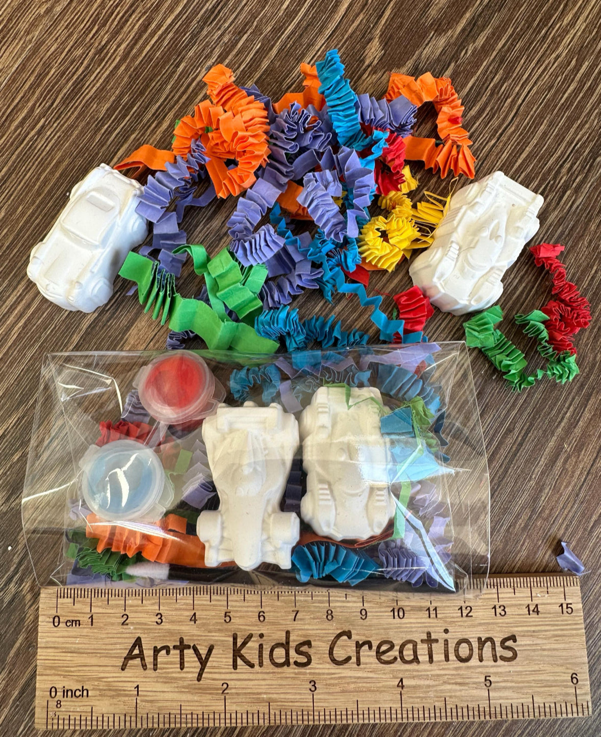 Paint Your Own Race Car Party Favour~ Rainy Day Activity ~ Hobby ~ Party Bag~ Race car