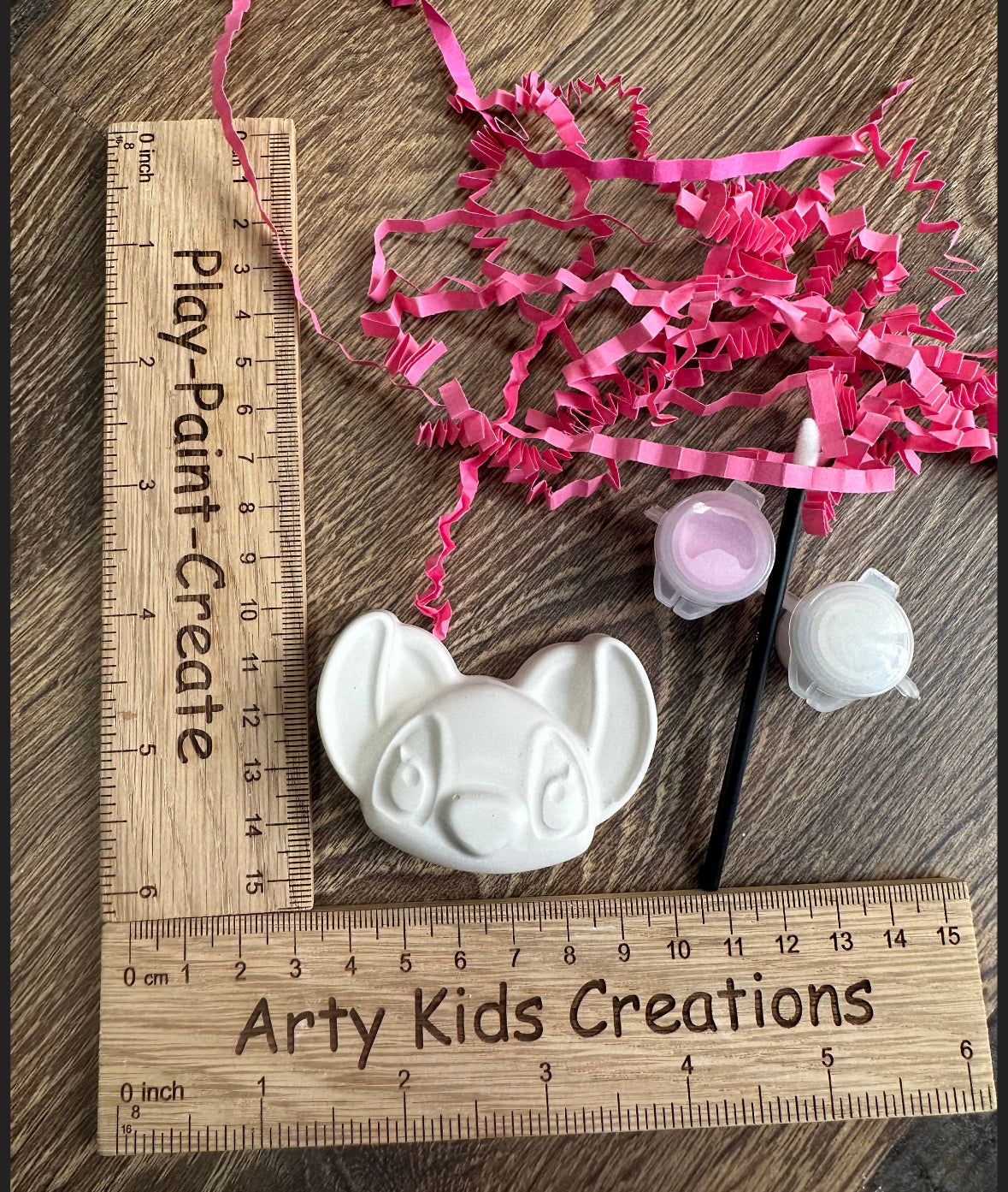 Paint Your Own Blue Alien Party Favour ~ Magnet Option