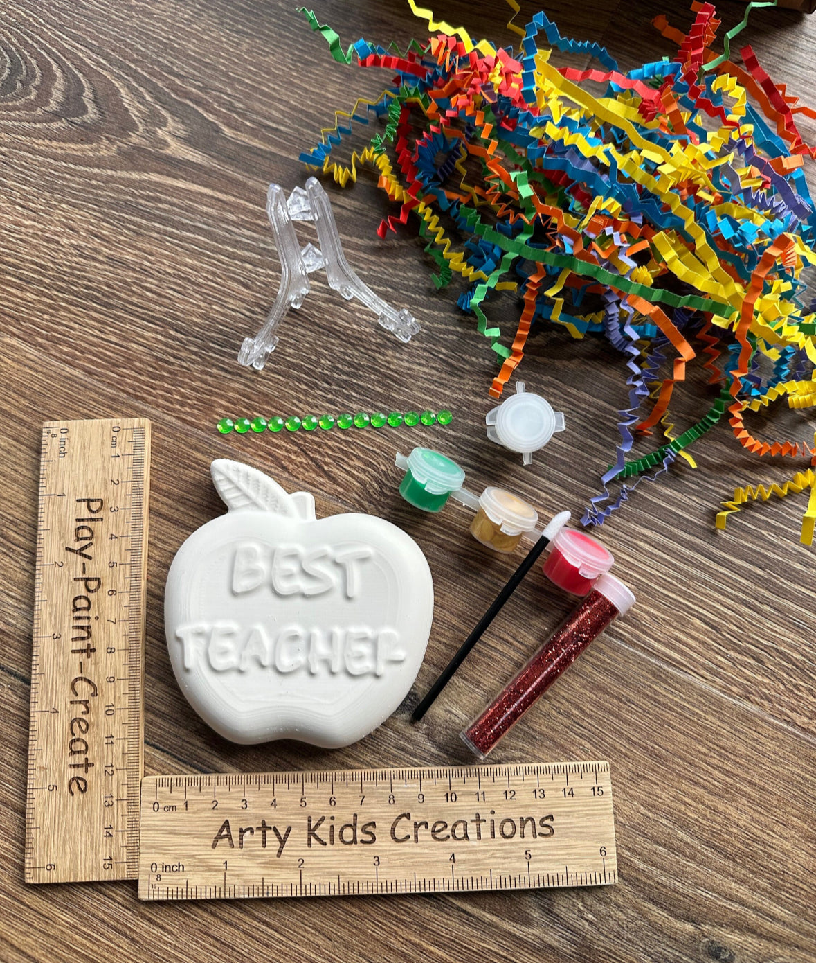 Paint Your Own Best Teacher Gift