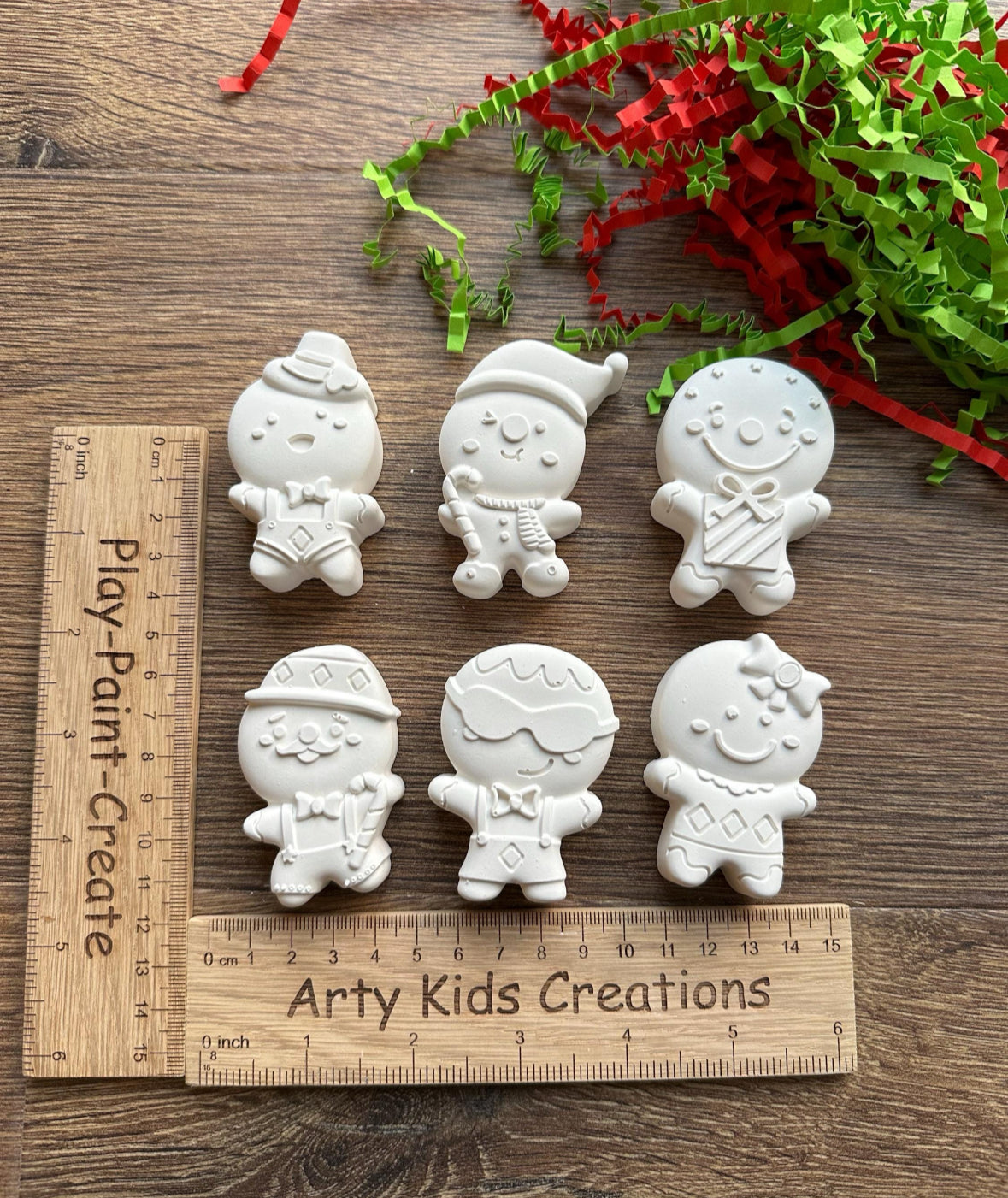 Paint Your Own Gingerbread man Gift Set