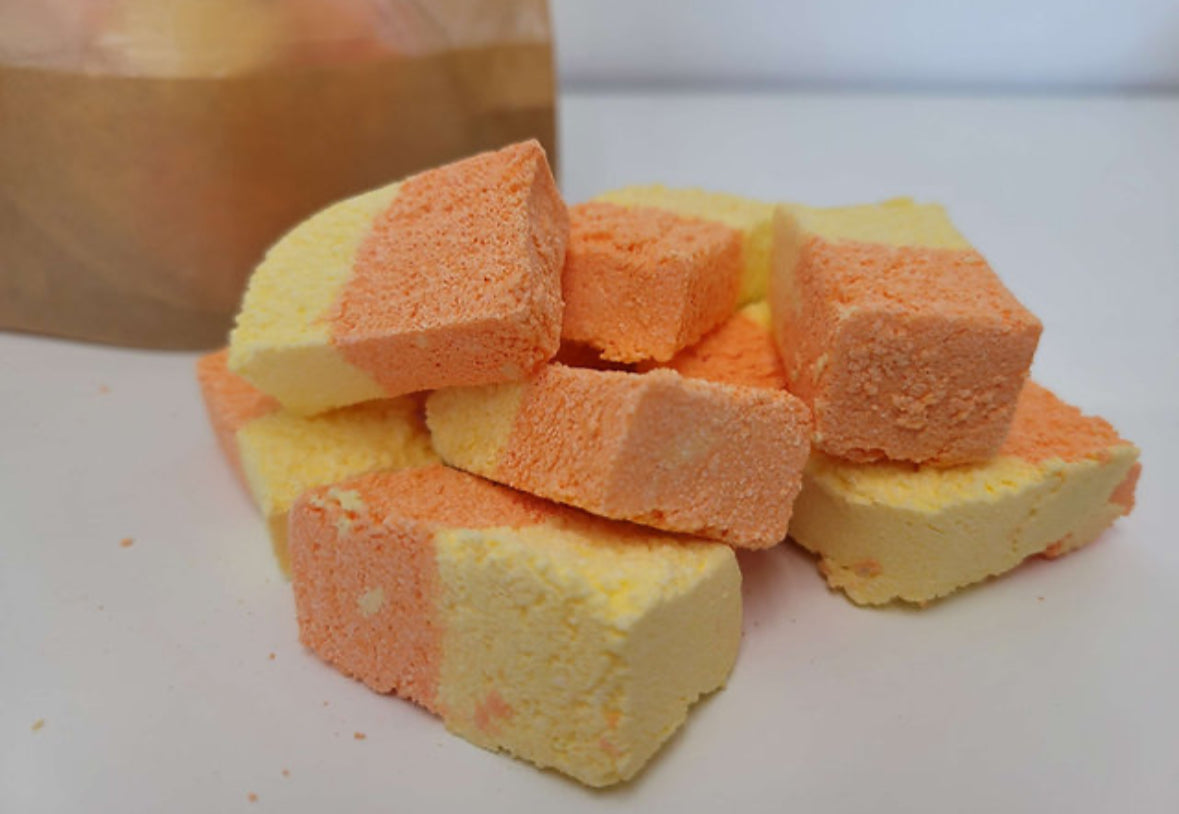 Happy Days Fizzy Bath Rocks~ Fruit Salad Fragrance