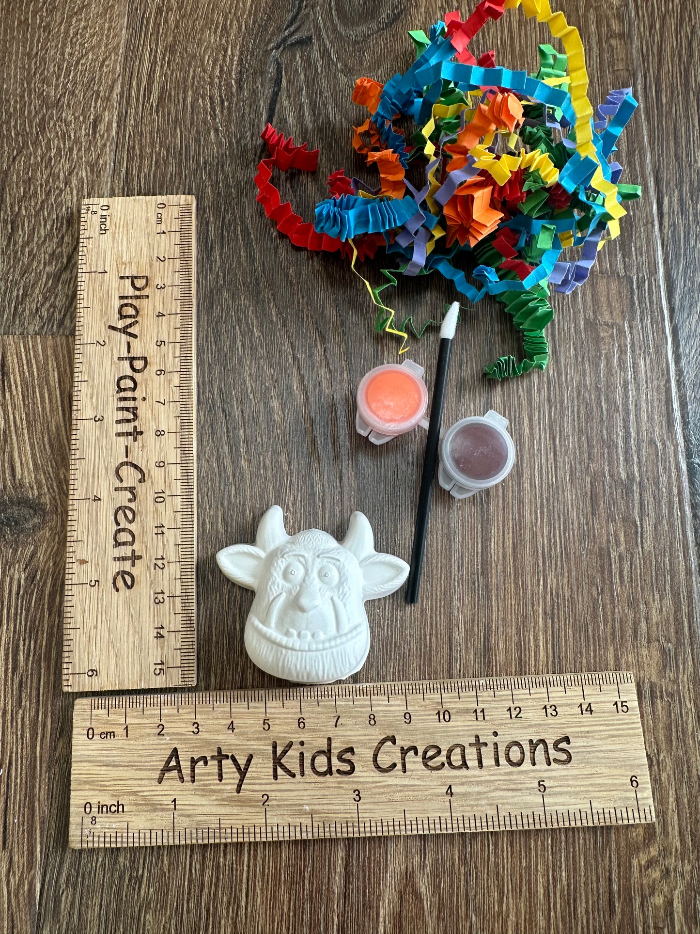 Paint Your Own Mini Gruff  Party Favour~ Magnet Option Available