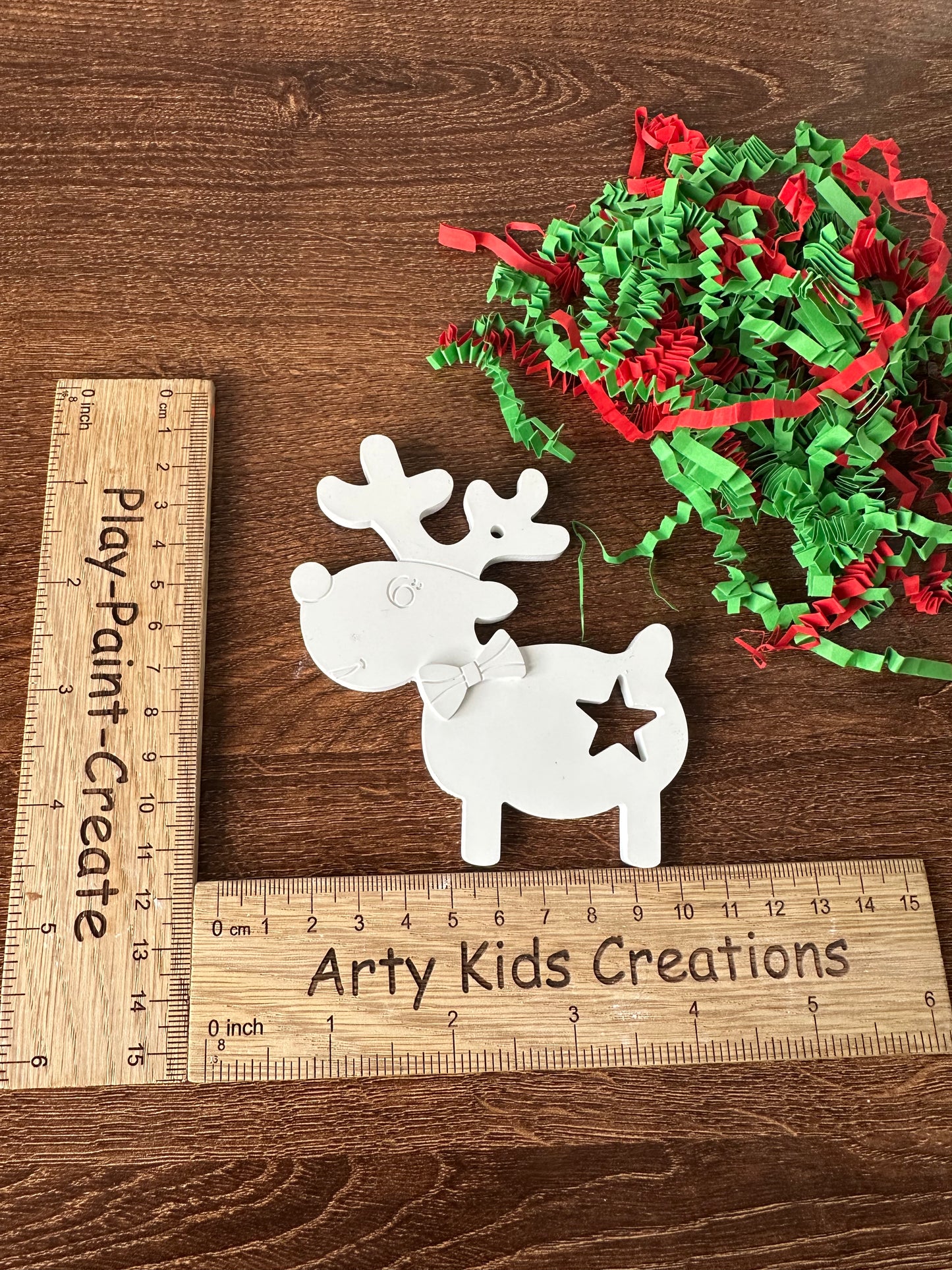 Paint Your Own Christmas Tree Decoration