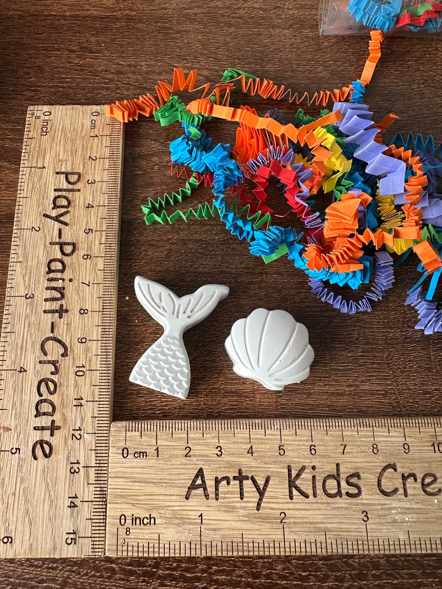 Paint Your Own Mermaid and Shell Party Favour~ Rainy Day Activity ~ Hobby ~ Craft Kit