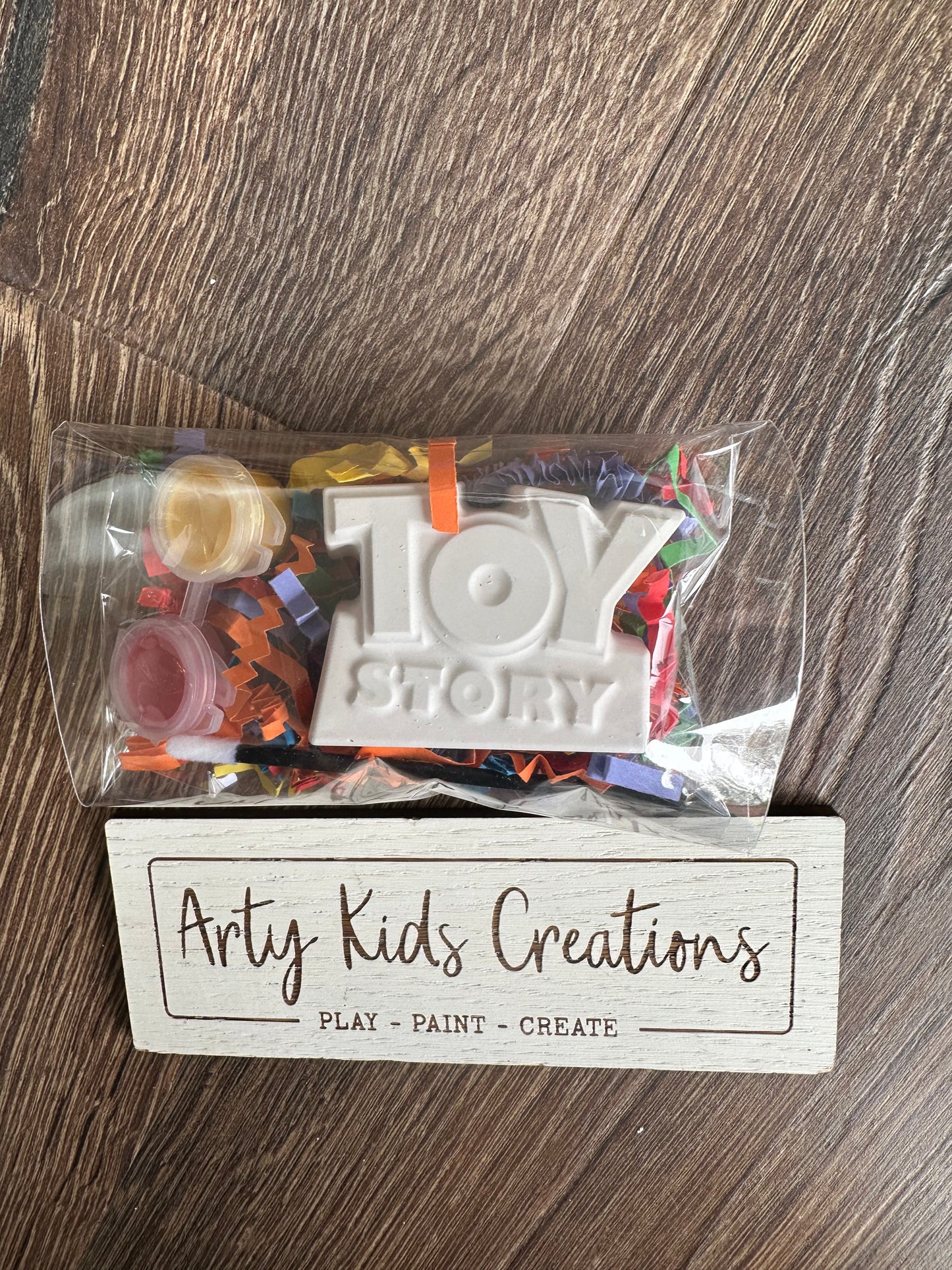 Paint Your Own Toy Cowboy and Friends ~ Magnet Option