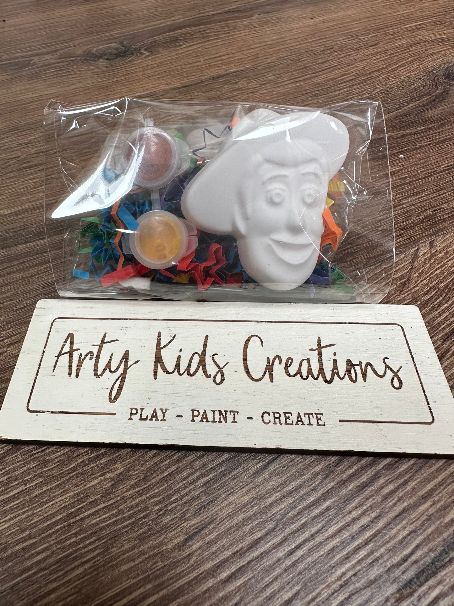 Paint Your Own Toy Cowboy and Friends ~ Magnet Option