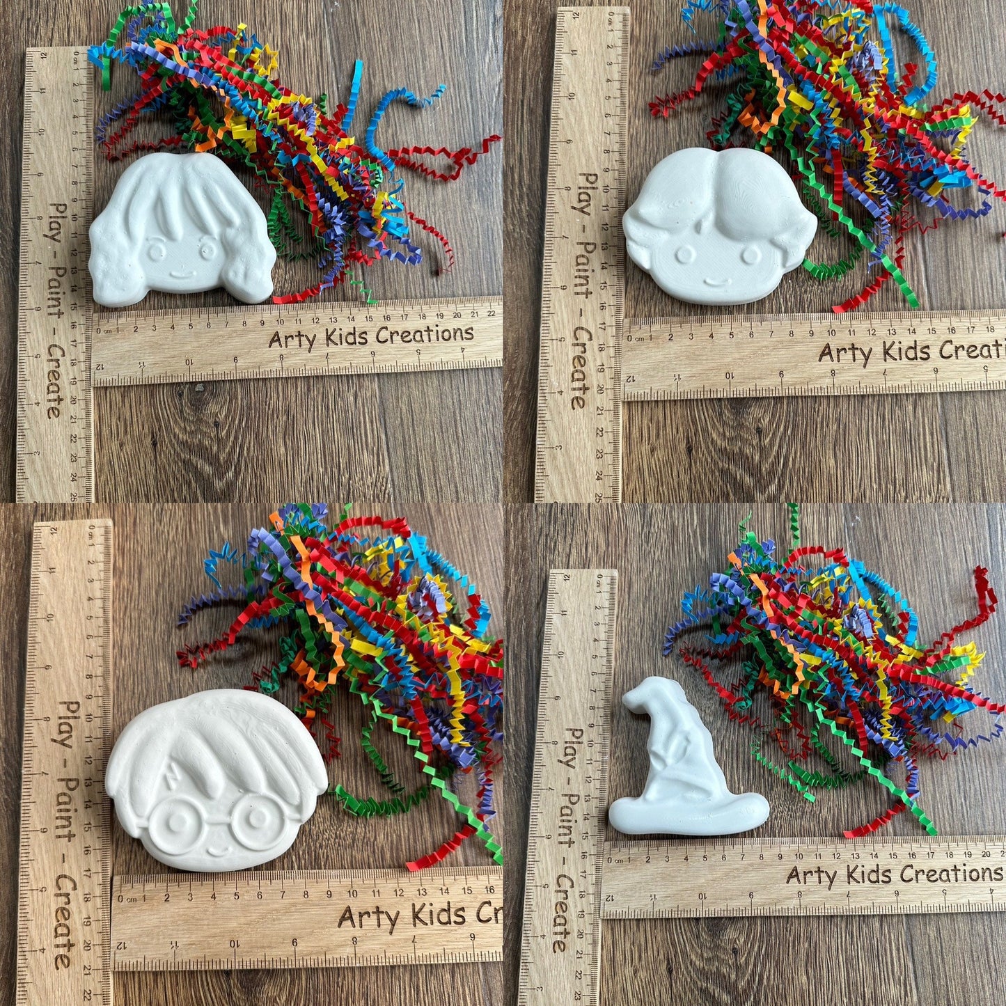 Paint Your Own Wizard Themed Gift Set ~ Gift ~ Stocking Filler ~ Rainy Day Activity ~Hobby~ Craft Kit