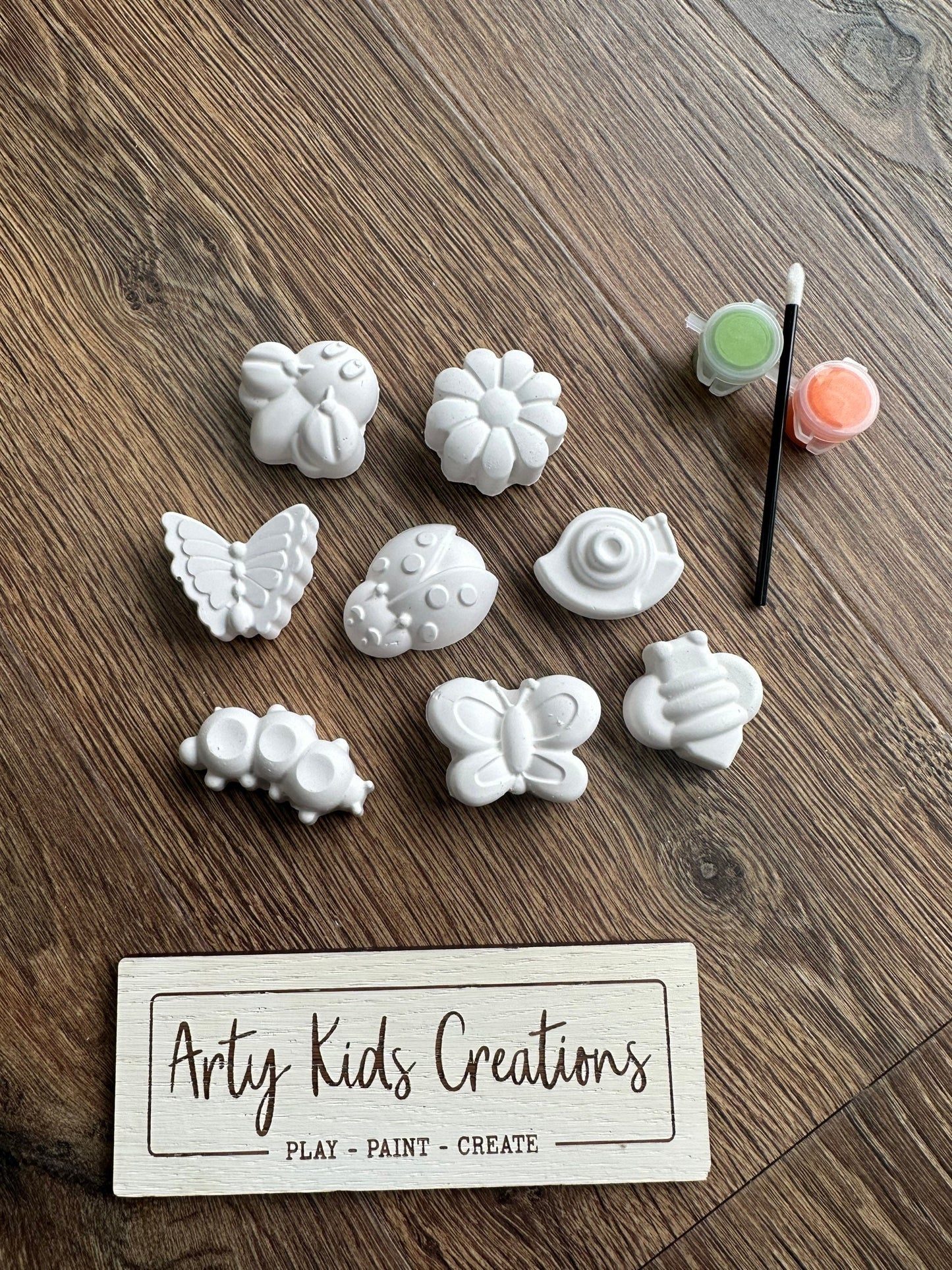 Paint Your Own Bug Party Favour~ Rainy Day Activity ~ Hobby ~ Party Bag~ Butterfly