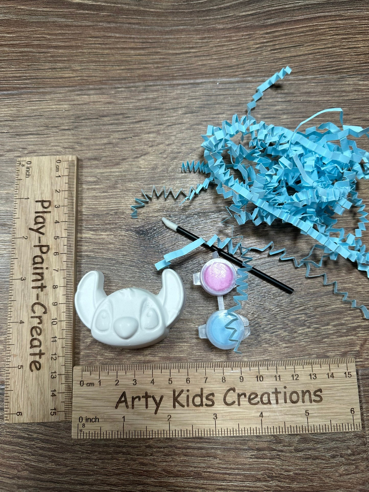 Paint Your Own Blue Alien Party Favour ~ Magnet Option
