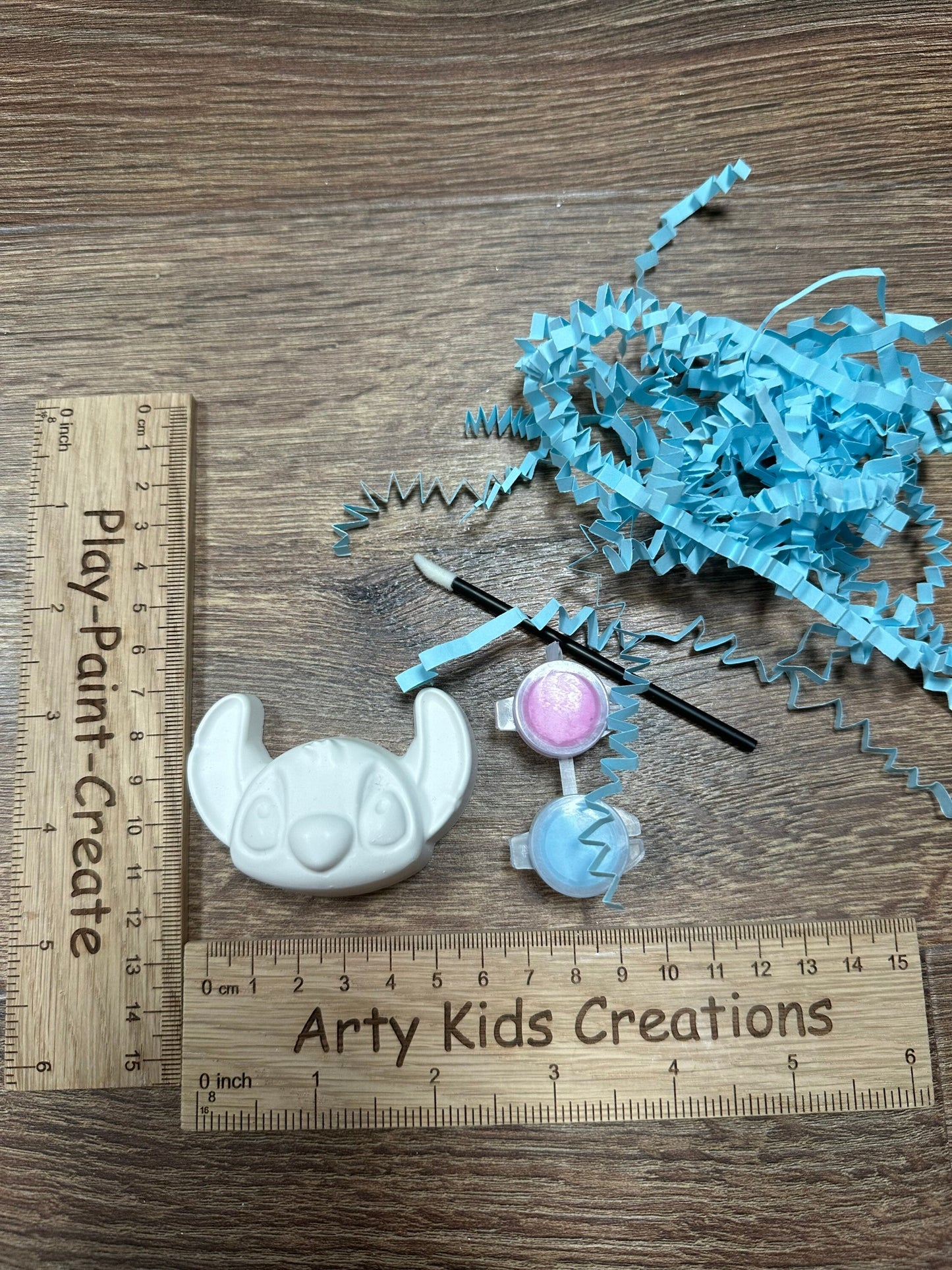 Paint Your Own Blue Alien Party Favour ~ Magnet Option