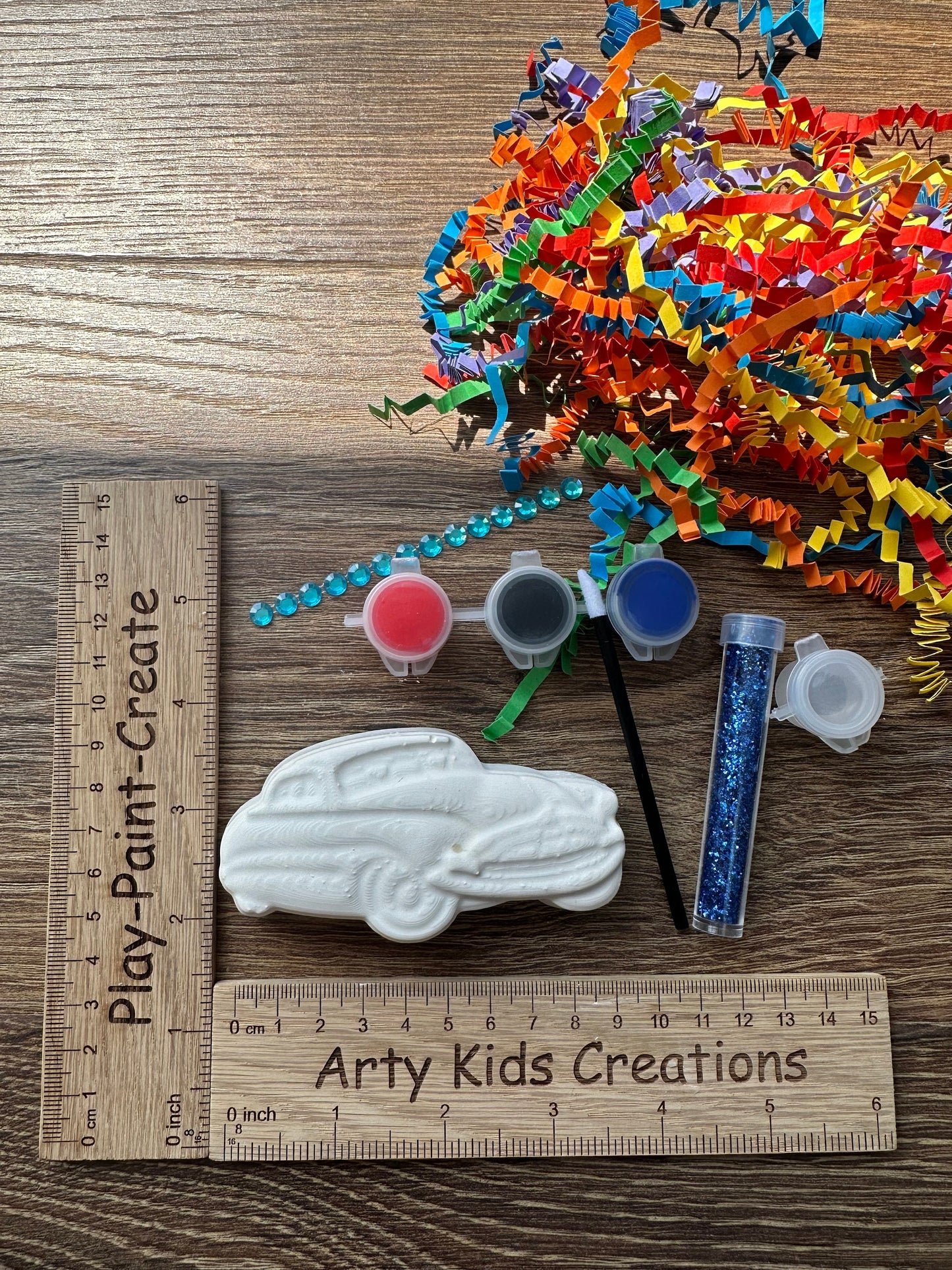 Paint Your Own Cars Inspired Party Bags ~ Race Car~ Pick up Truck~ Folk Lift