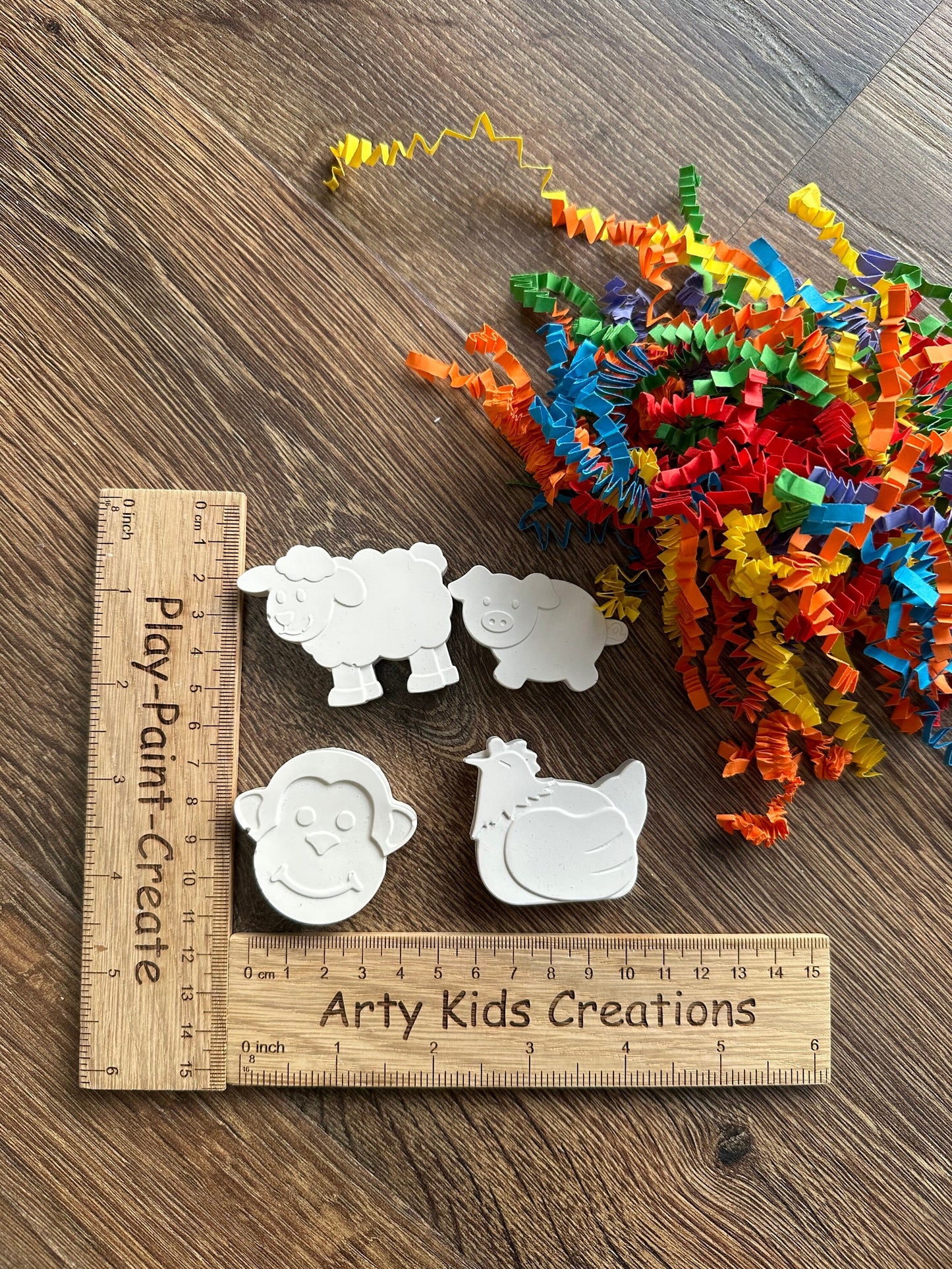Paint Your Own Animal Party Favour~ Rainy Day Activity ~ Hobby ~ Party Bag~ Horse~ Hen~ Sheep~ Pig~ Cow~ Sheep~ Monkey~ Magnet Option