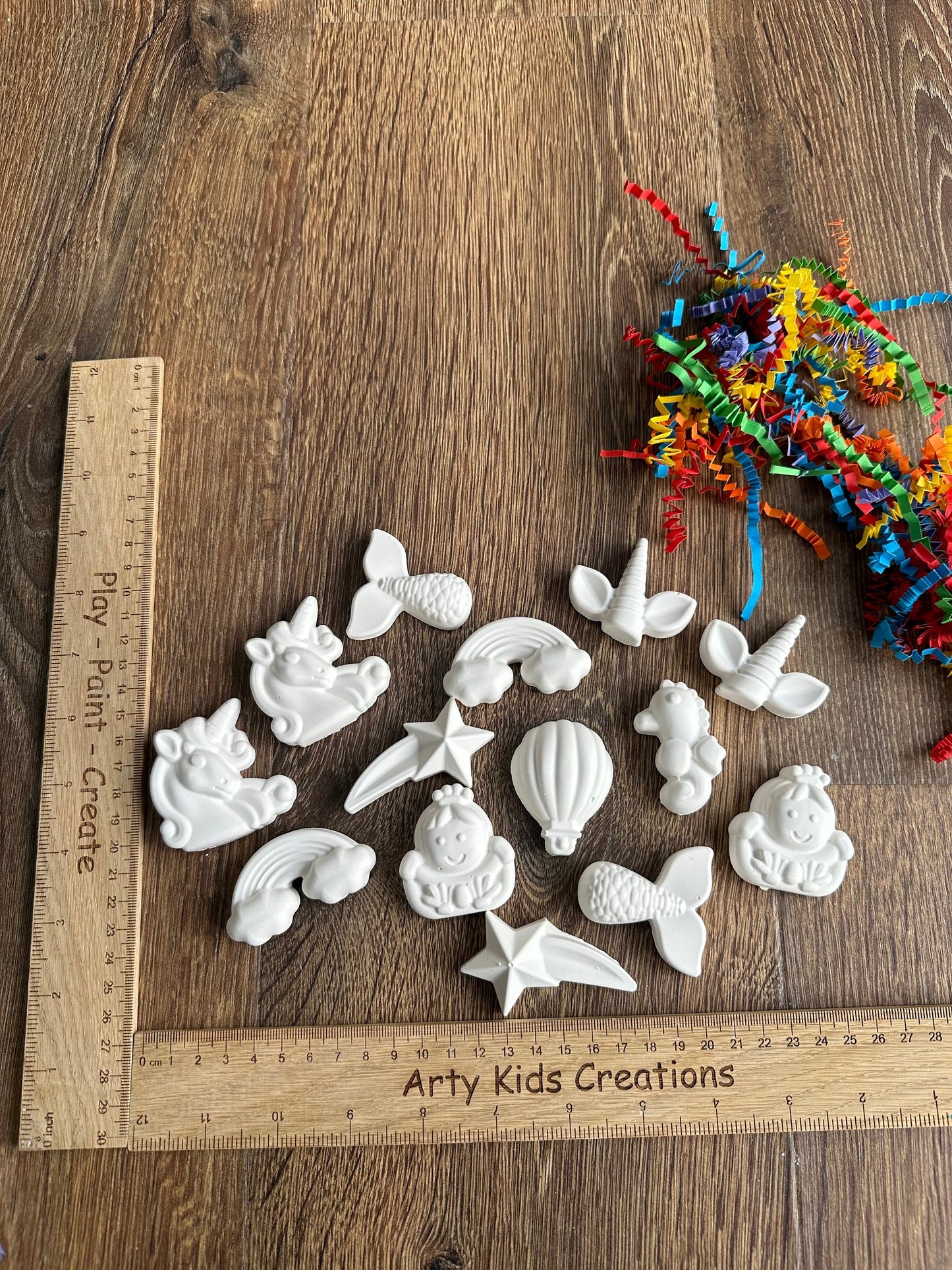 Paint Your Own unicorn/ rainbow Party Favour~ Rainy Day Activity ~ Hobby ~ Party Bag~ Seahorse~ Mermaid