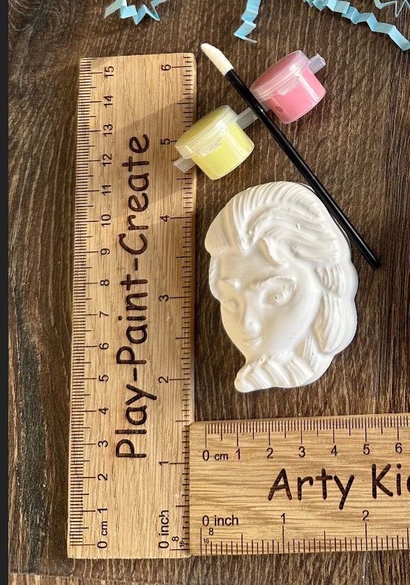 Paint Your Own Princess Party Favour ~ Hobby ~ Party Bag~ Hobby~ Magnet Option