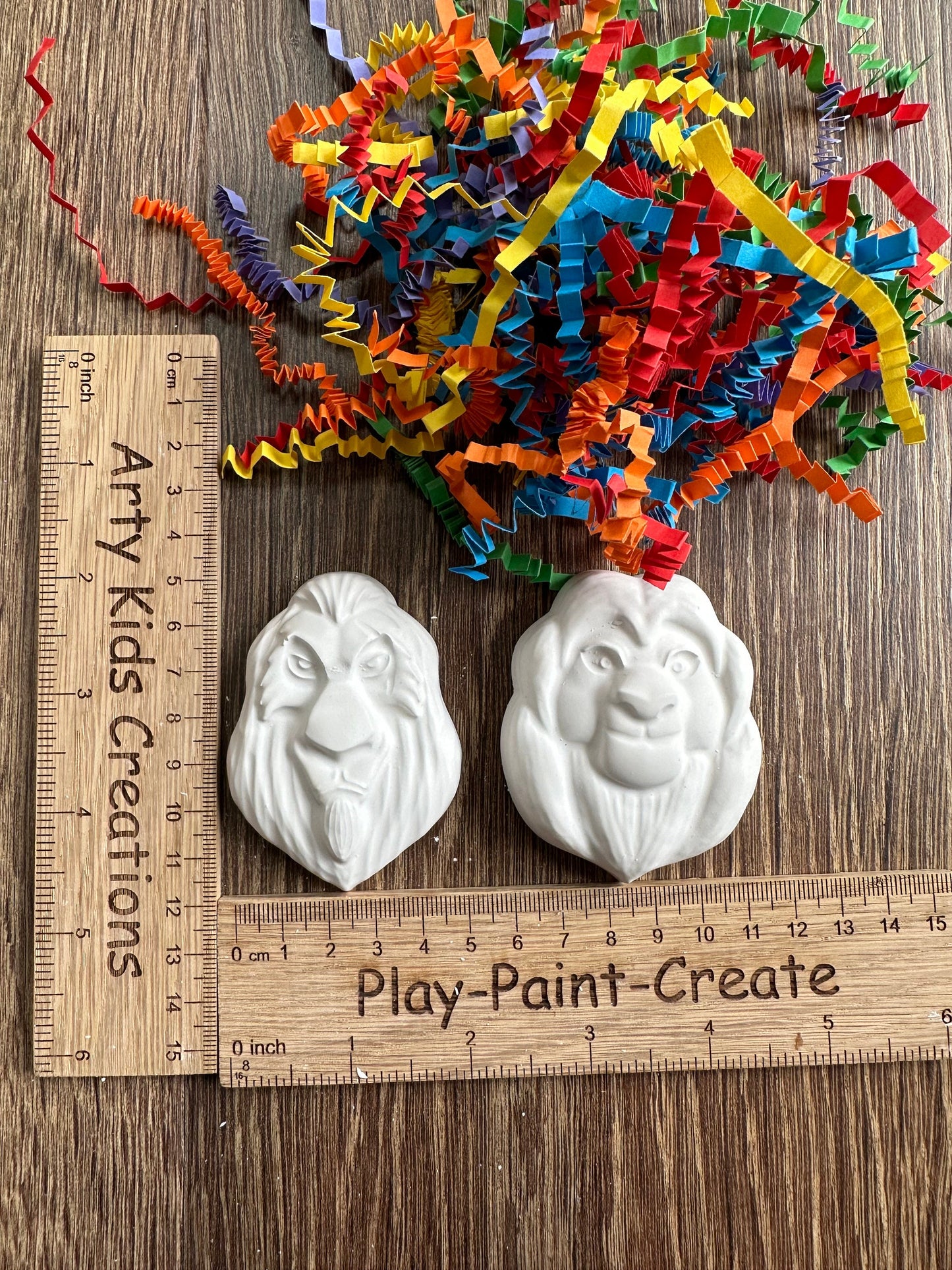 Paint Your Own Lion Party Favour ~ Hobby ~ Party Bag~ Hobby~ Warthog~ Meerkat~ King ~ Monkey~ Magnet Option