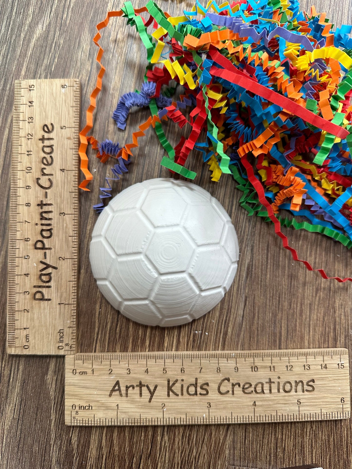 Paint Your Own Football Themed box set ~ World Cup ~ Euro~ Football