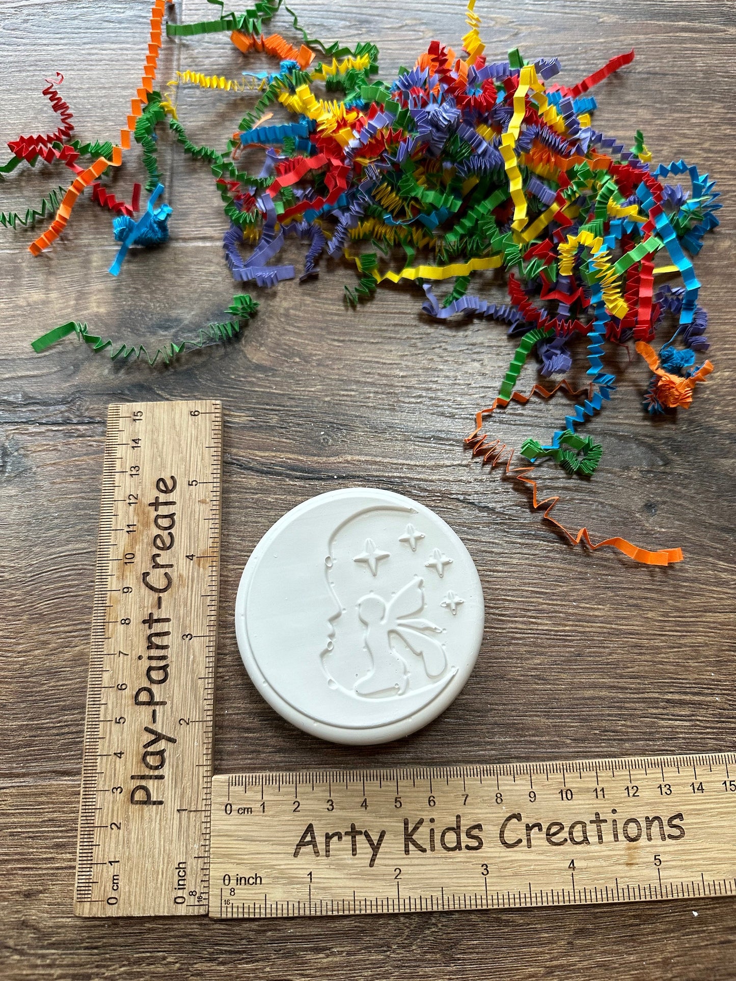 Paint Your Own  Fairy on The Moon Party Favours