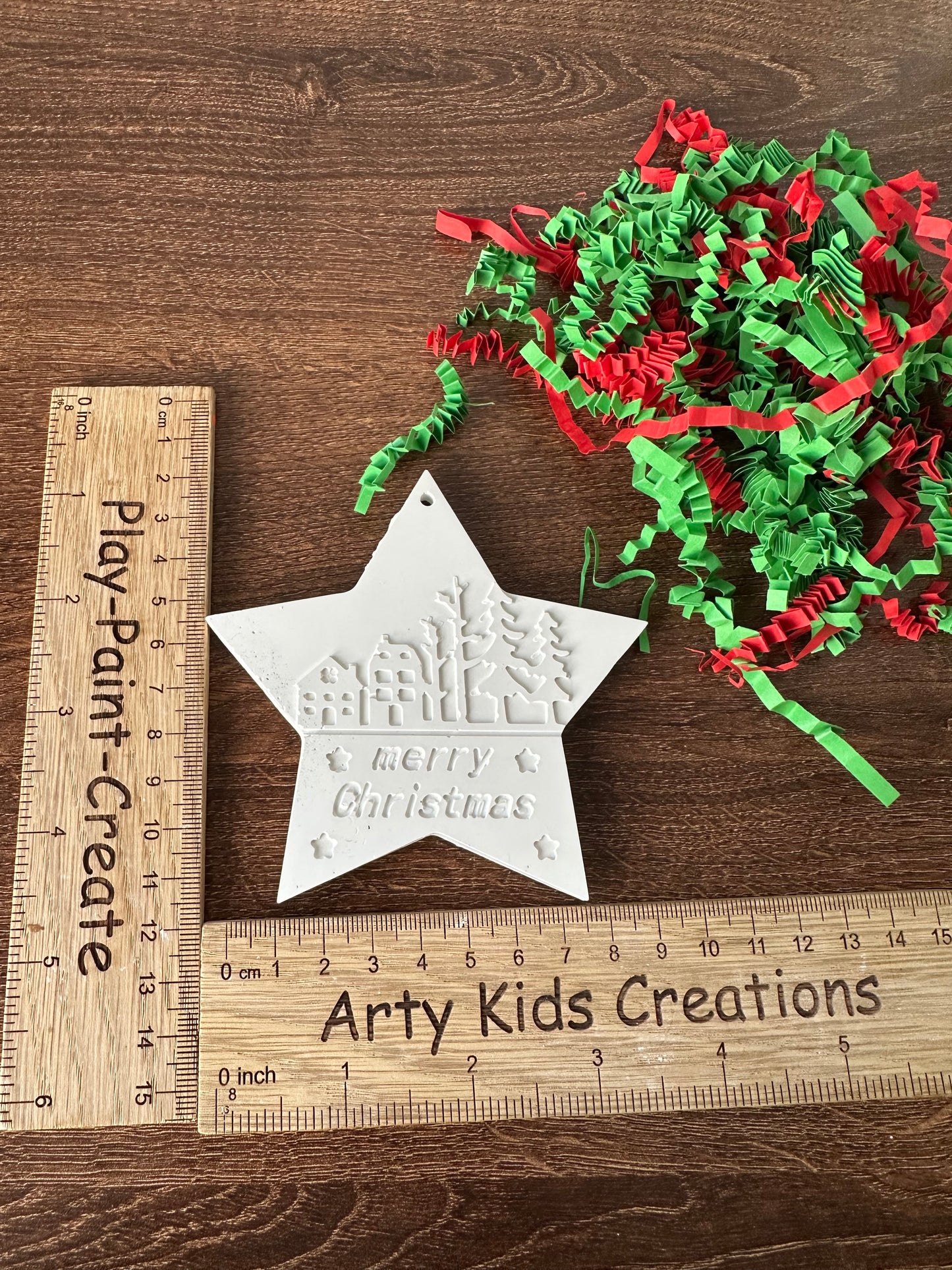 Paint Your Own Christmas Tree Decoration