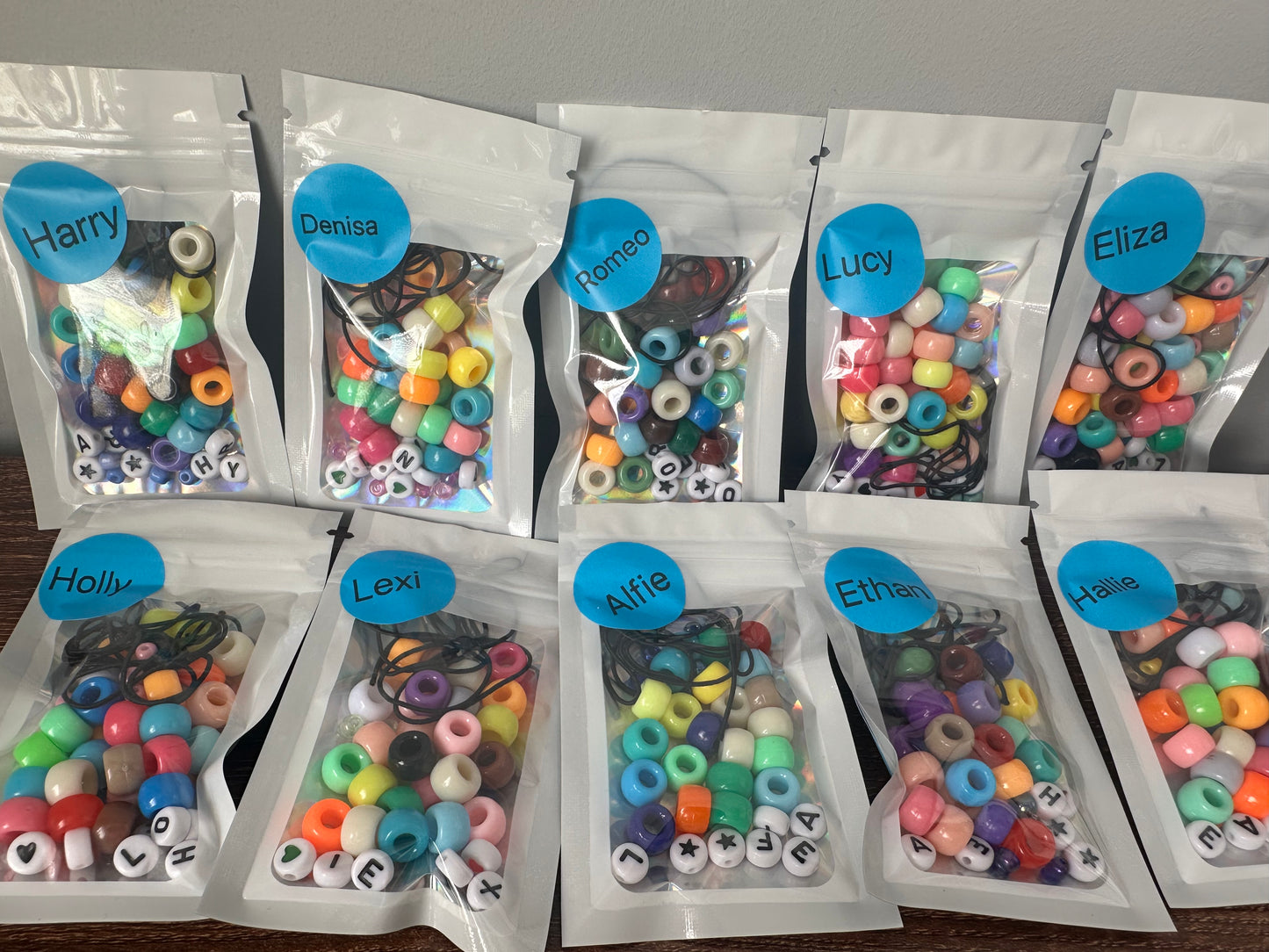 Make Your Own Bracelet Kit - DIY - Personalised - Party Bag Favour - Kids - Jewellery - Wedding Favour - Birthday Gift - Stocking Filler