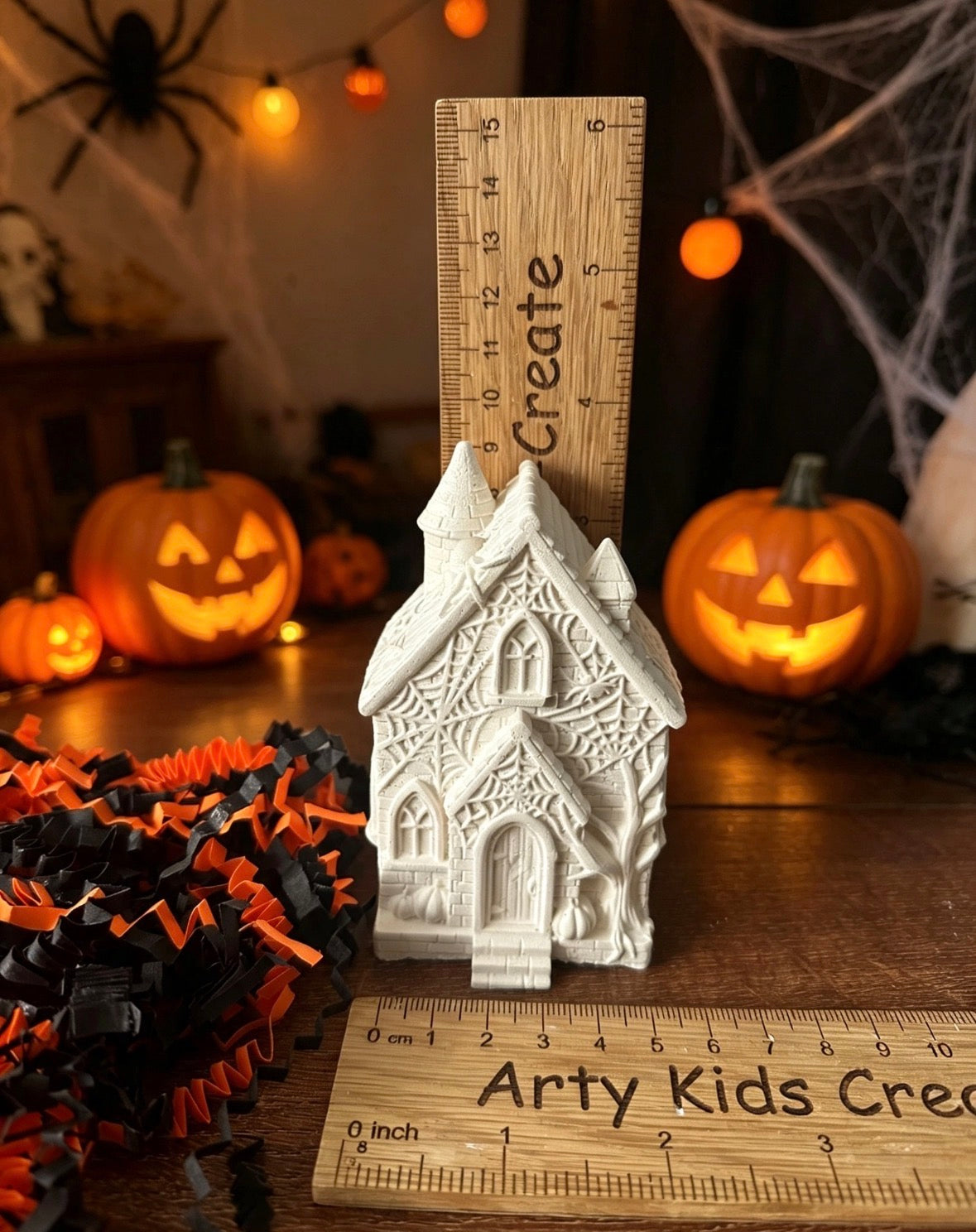 Paint Your Own Haunted House  ~ Halloween Craft Kit Party Bag Filler