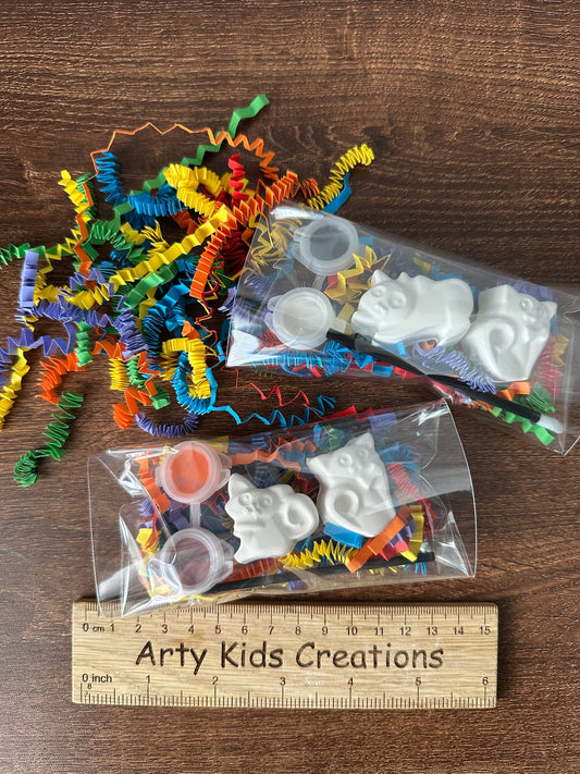 Paint Your Own Cat  Party Favour