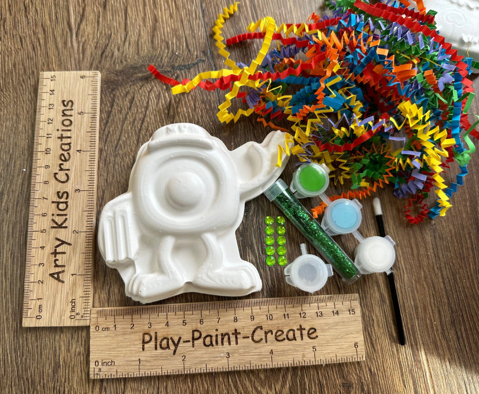 Paint Your Own Monsters Inc Inspired Party  Favour ~  Children’s Crafts ~ Birthday ~ Craft Set ~ Craft Kit~ Party Bag - Sully ~ Mike ~ Boo