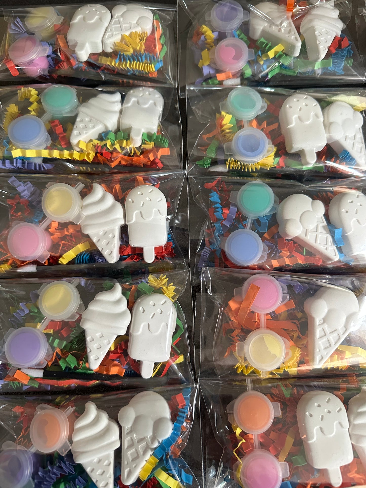 Paint Your Own Icecream Party Favour~ Rainy Day Activity ~ Hobby ~ Party Bag~ Butterfly