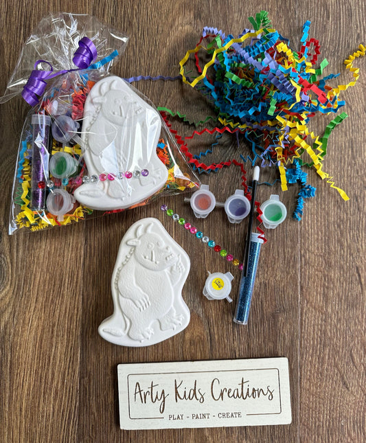 Paint Your Own Gruff  Party Favour