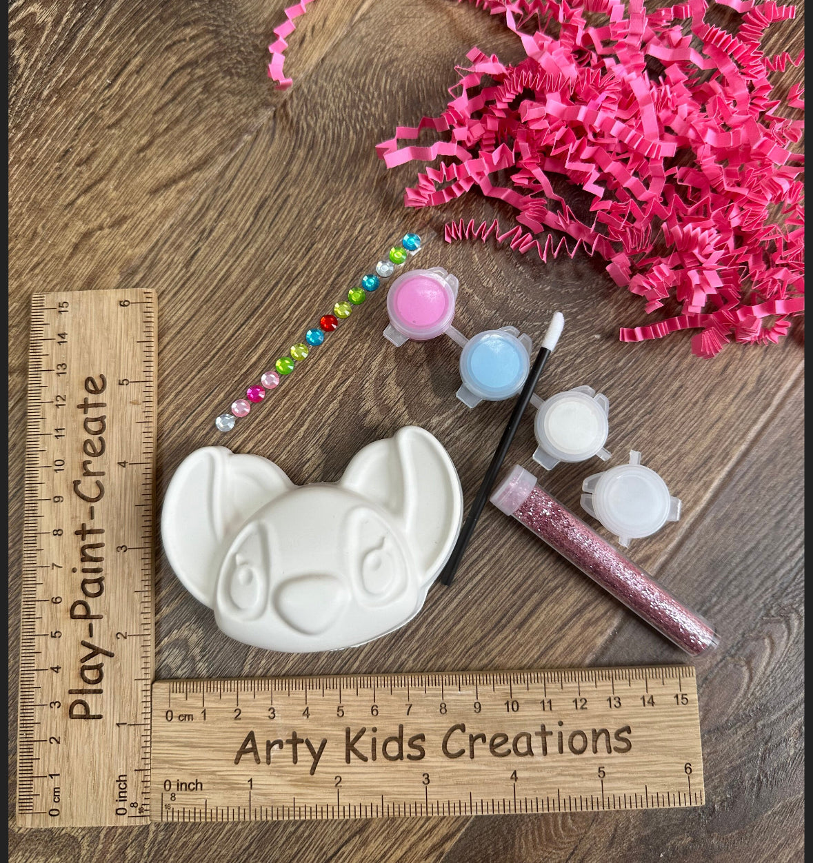 Paint Your Own Blue Alien  Party Favour