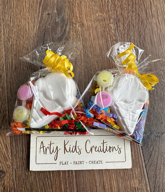 Paint Your Own Icecream ~ Party Bag ~ Party Favour~ Hobby ~ Craft Kit~ Rainy Day Activity