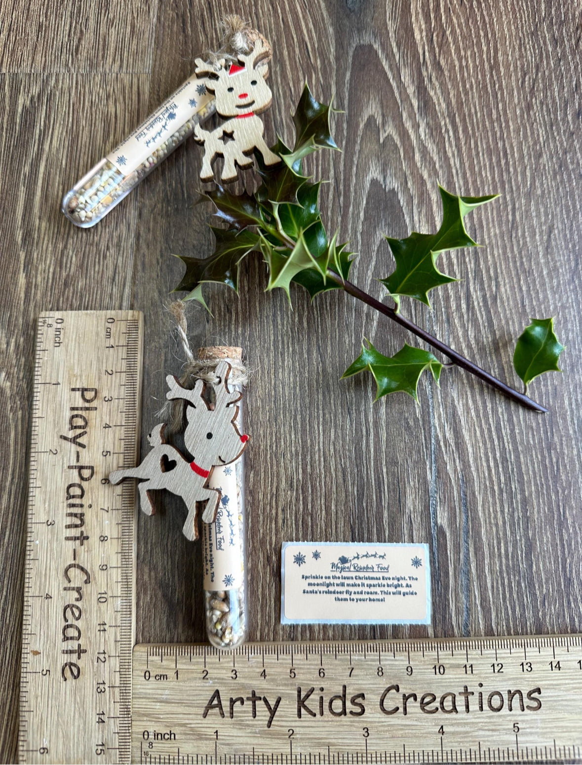 Magical Reindeer Food With Tree Decoration ~ Wildlife Friendly ~ Christmas ~ Xmas Eve Box