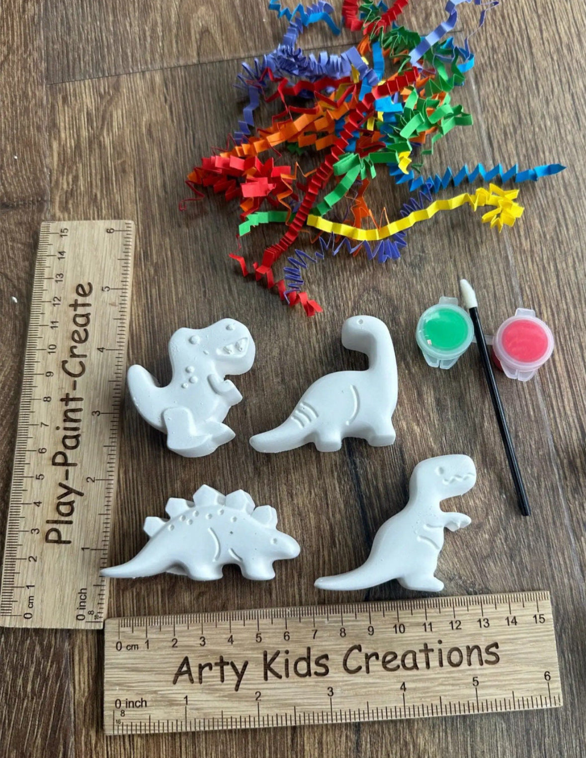 Paint Your Own Dinosaur Party Favour