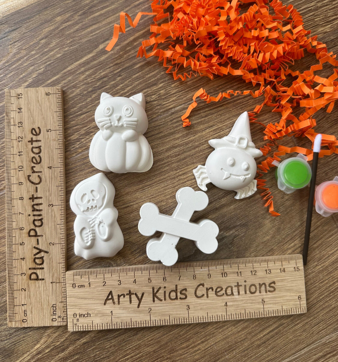 Paint Your Own Halloween Party Favour